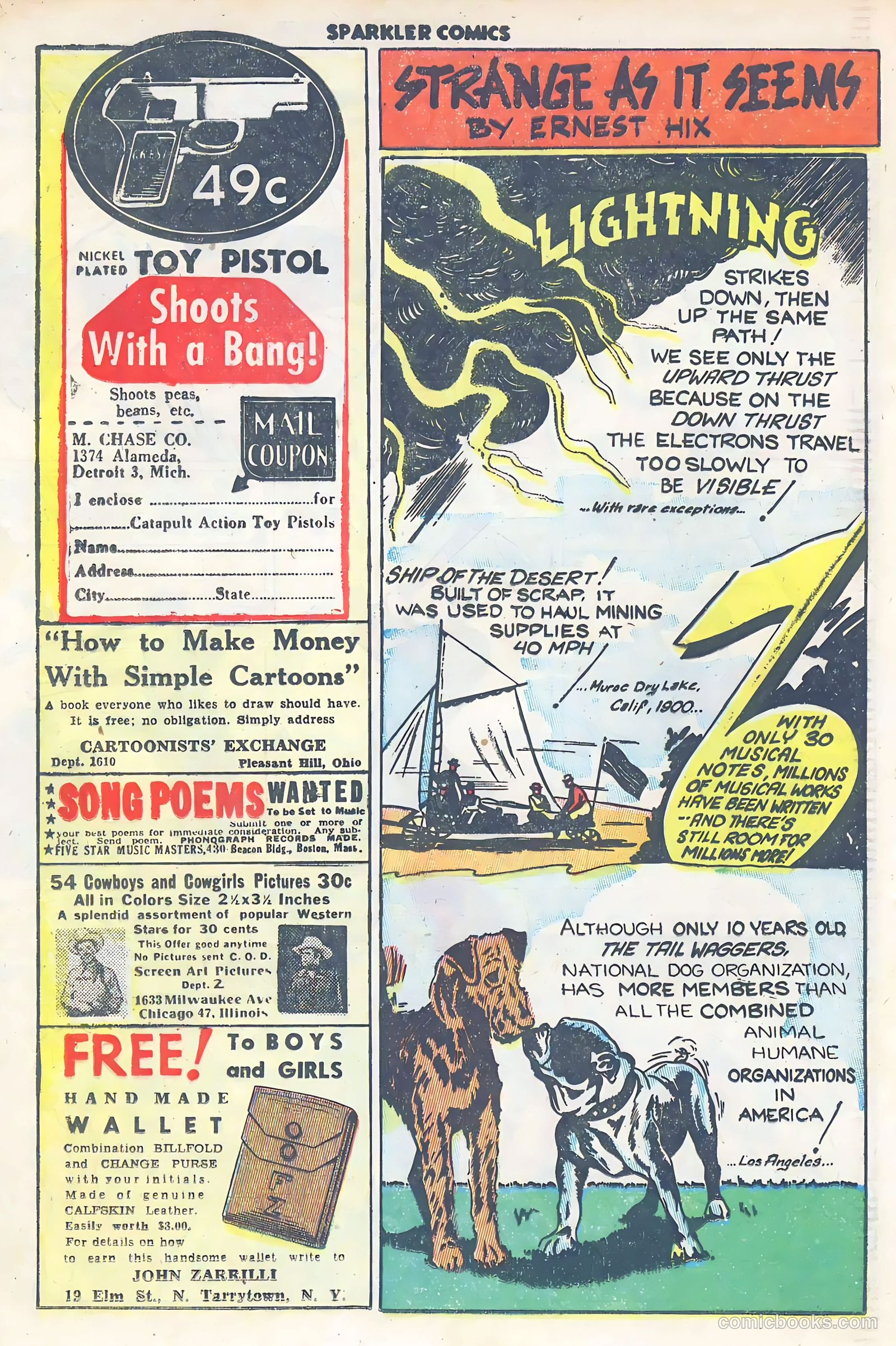 Sparkler Comics #72 (1948) — page 17 of 31