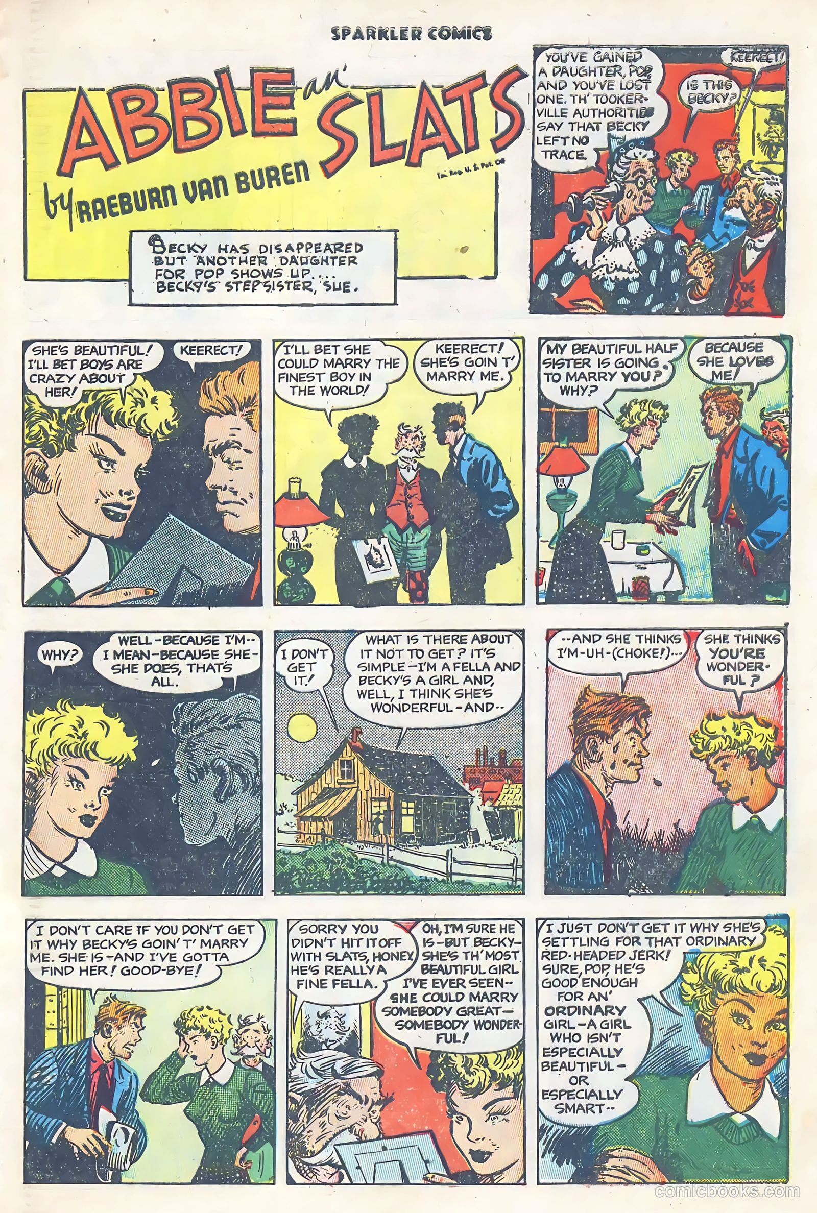 Sparkler Comics #72 (1948) — page 18 of 31