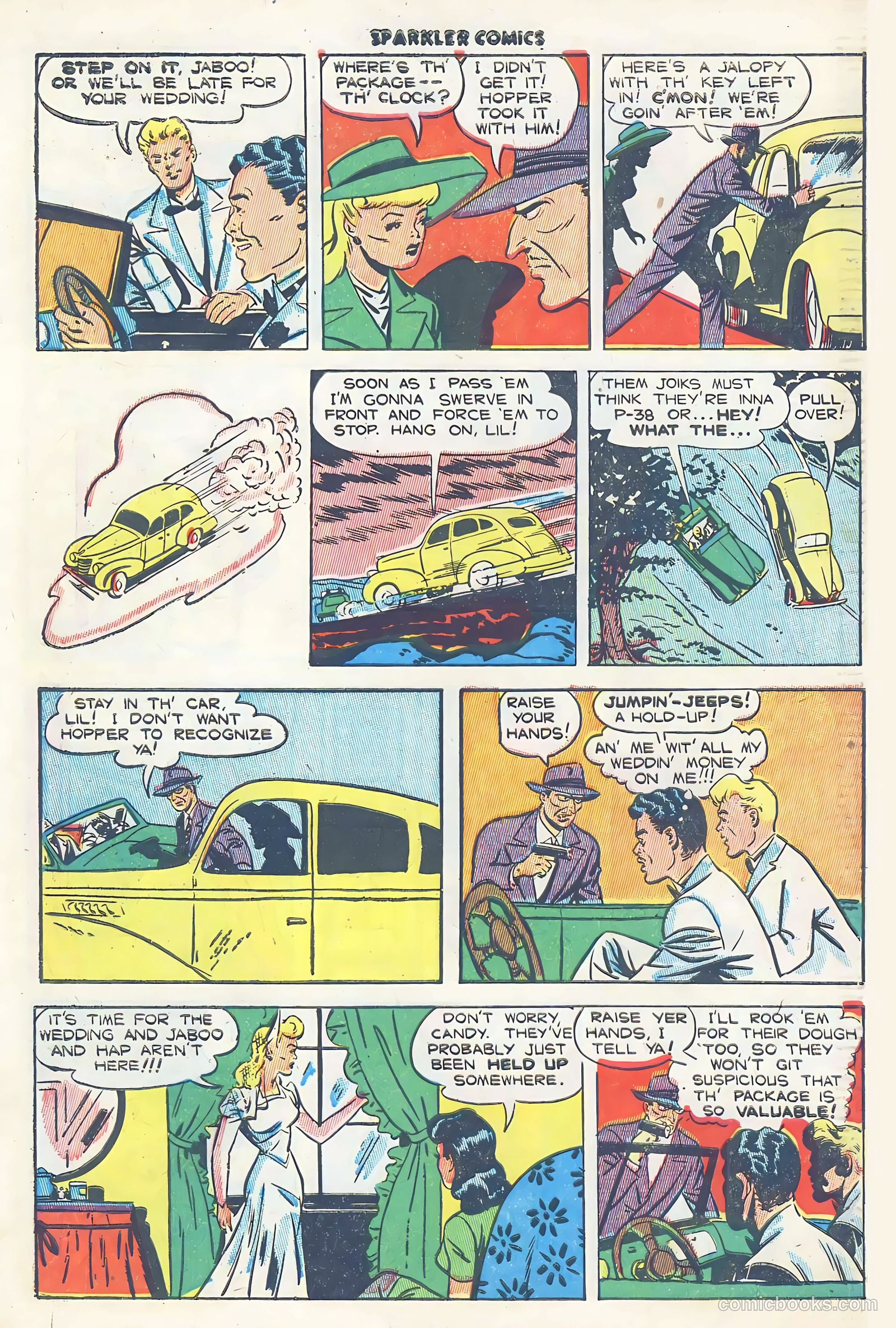 Sparkler Comics #72 (1948) — page 25 of 31