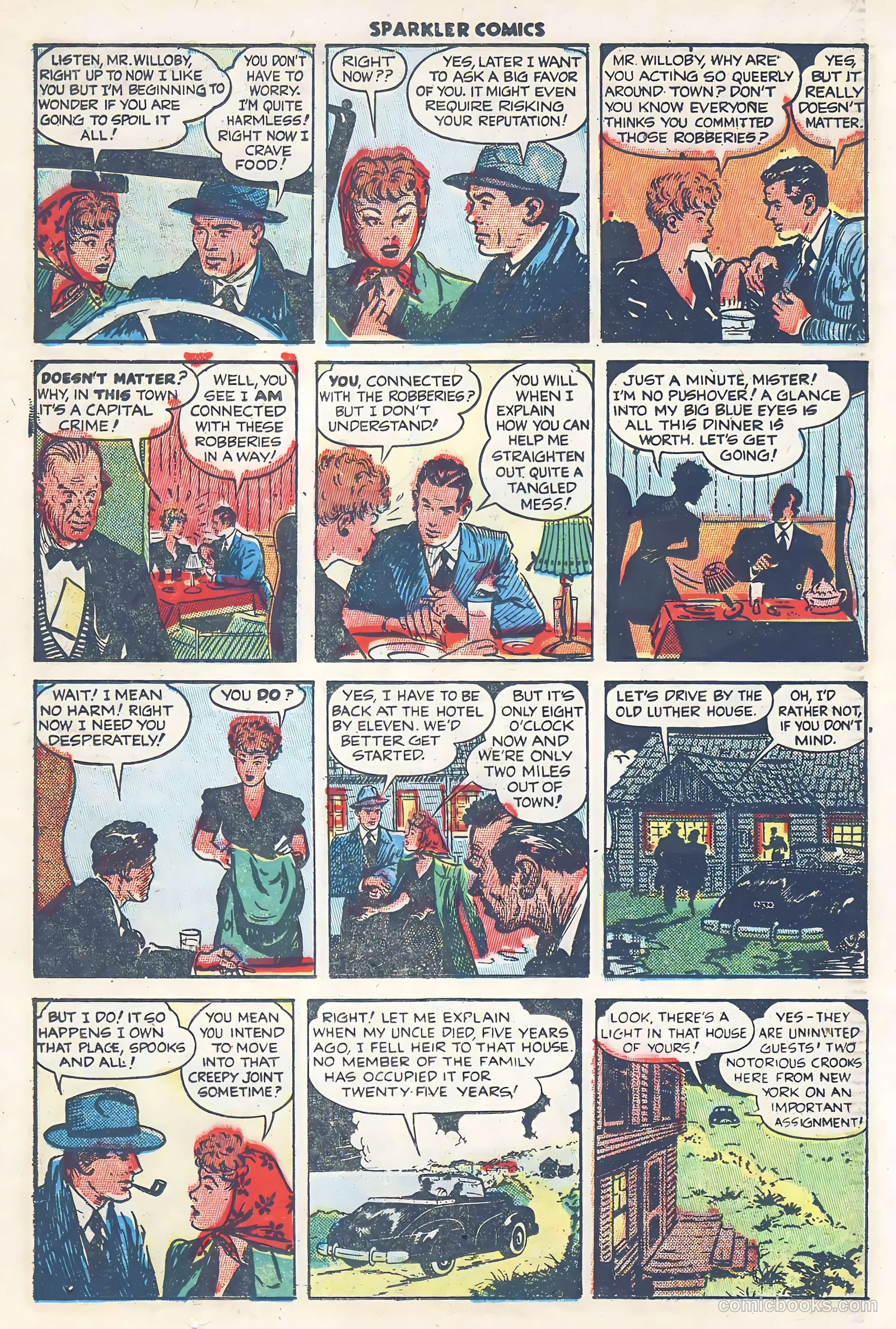Sparkler Comics #77 (1948) — page 16 of 31