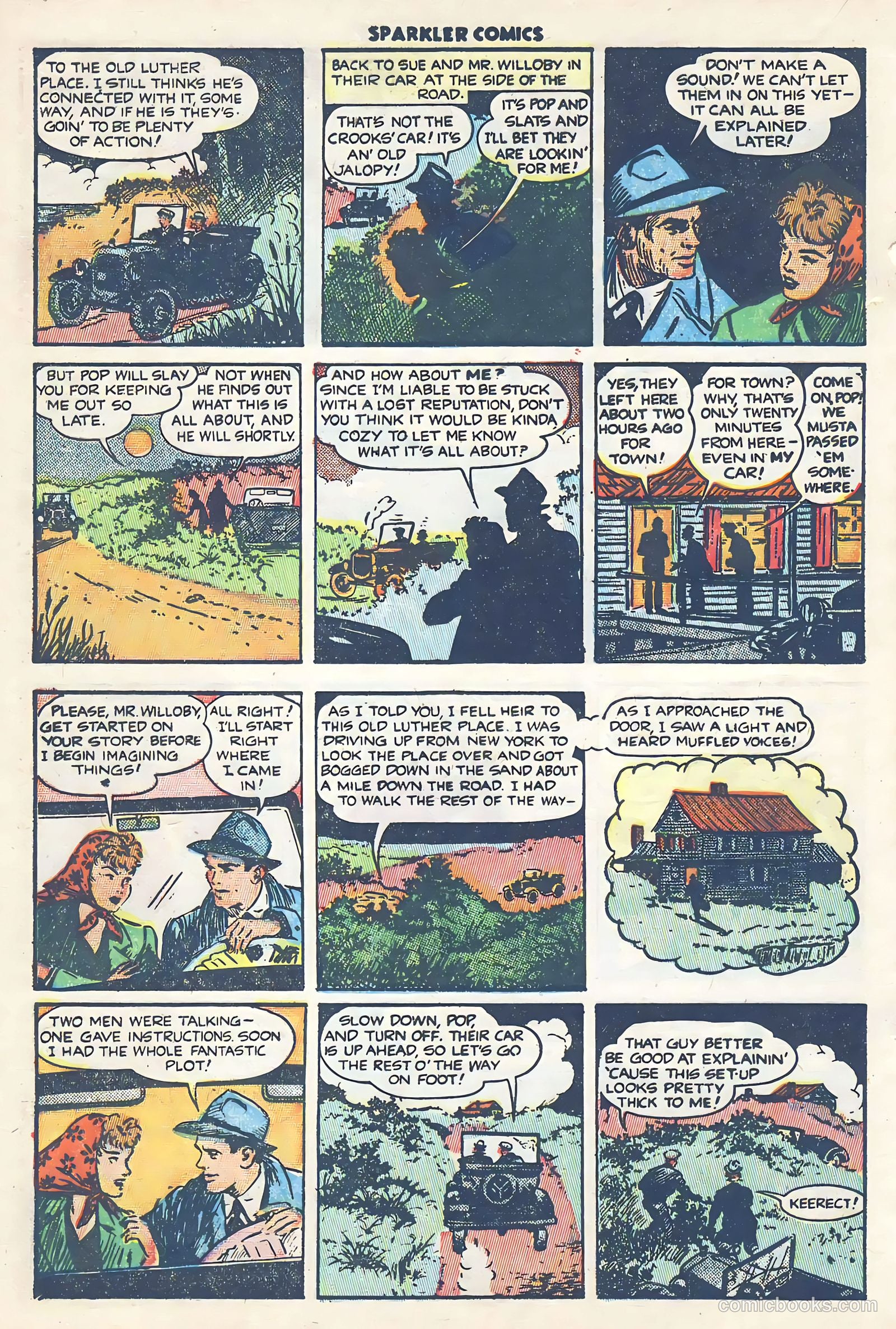 Sparkler Comics #77 (1948) — page 18 of 31