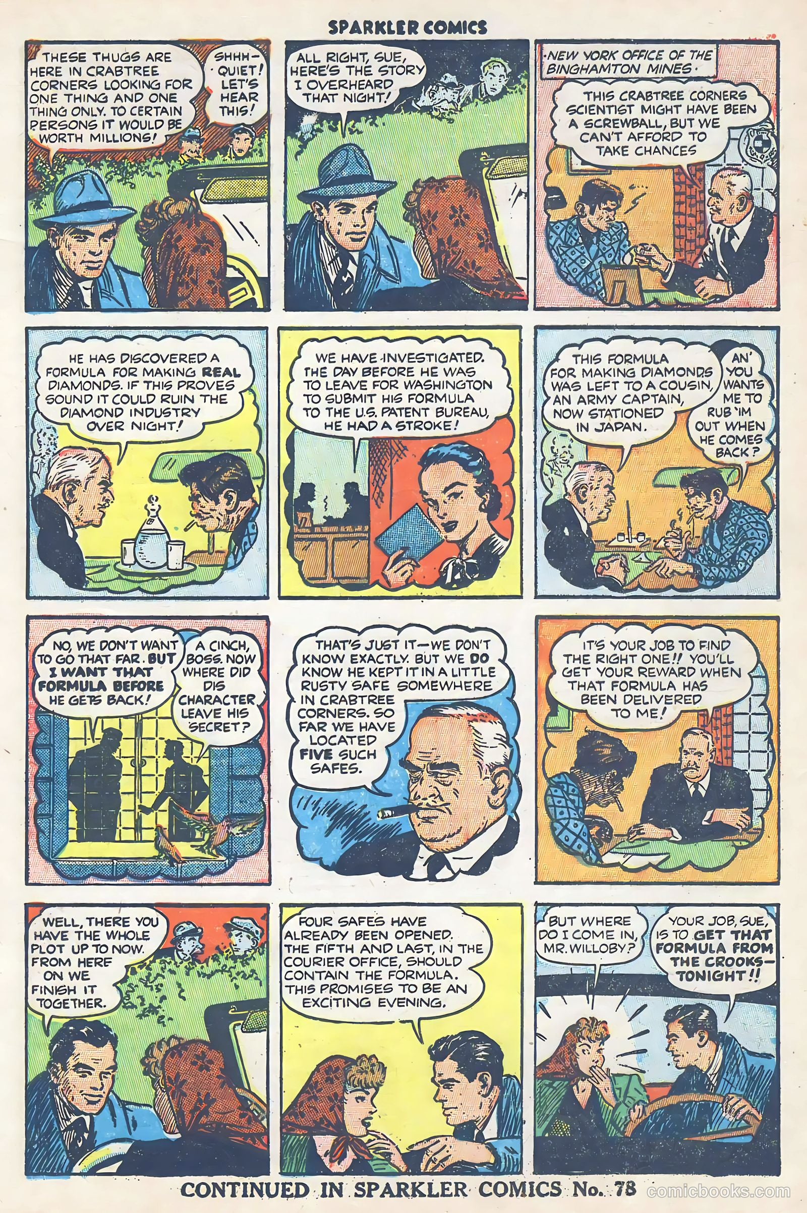 Sparkler Comics #77 (1948) — page 19 of 31
