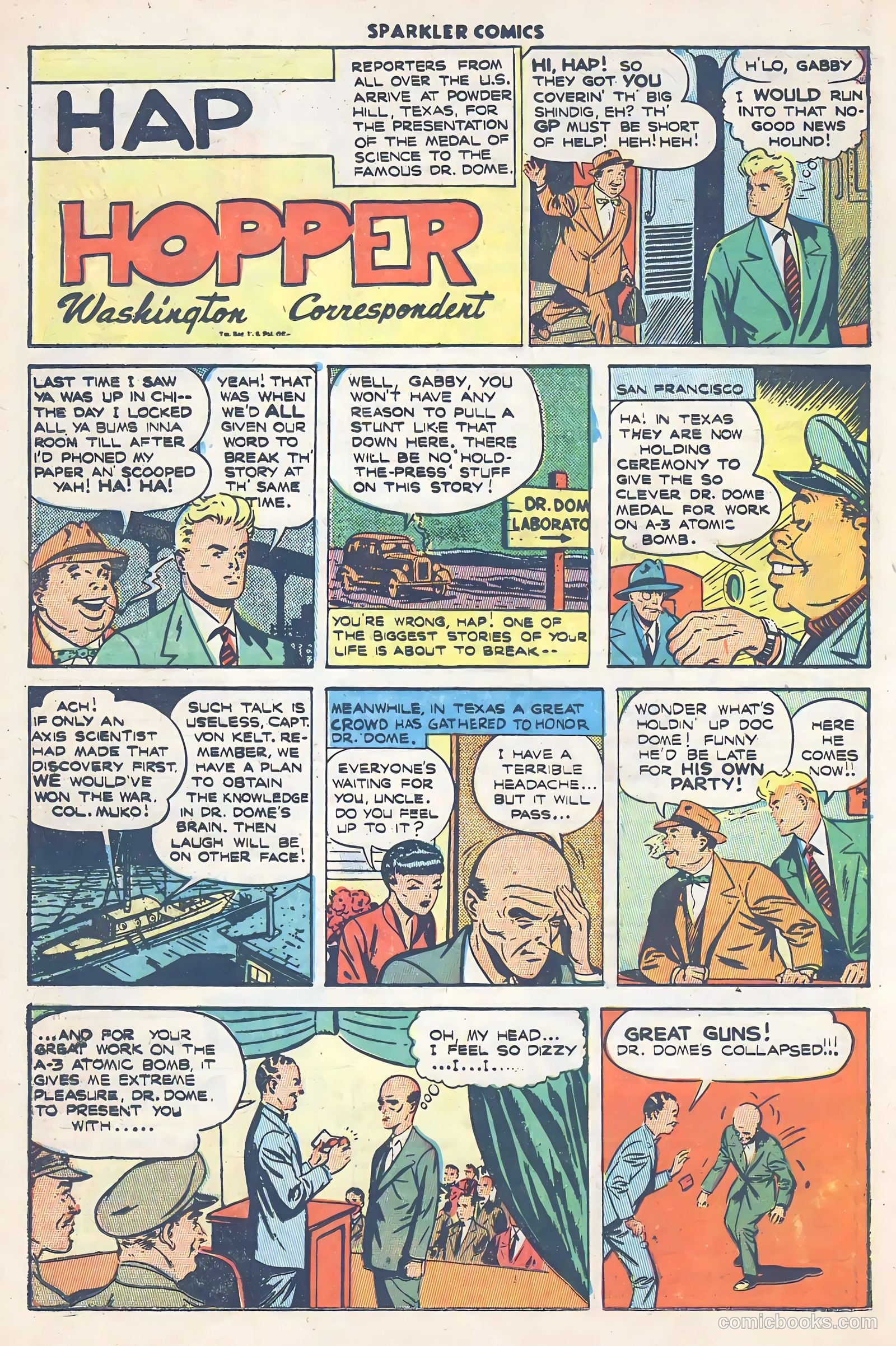 Sparkler Comics #77 (1948) — page 23 of 31