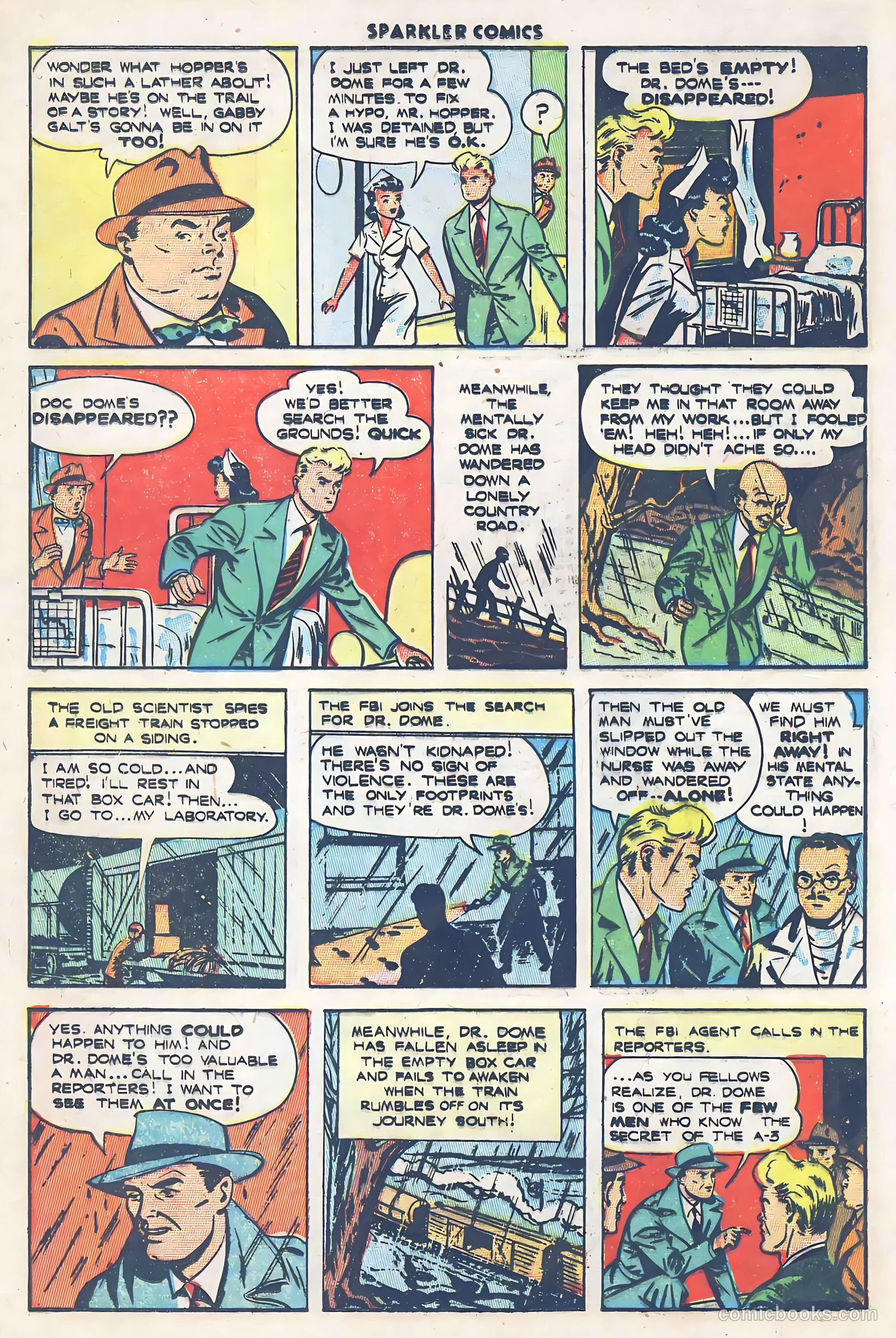 Sparkler Comics #77 (1948) — page 25 of 31