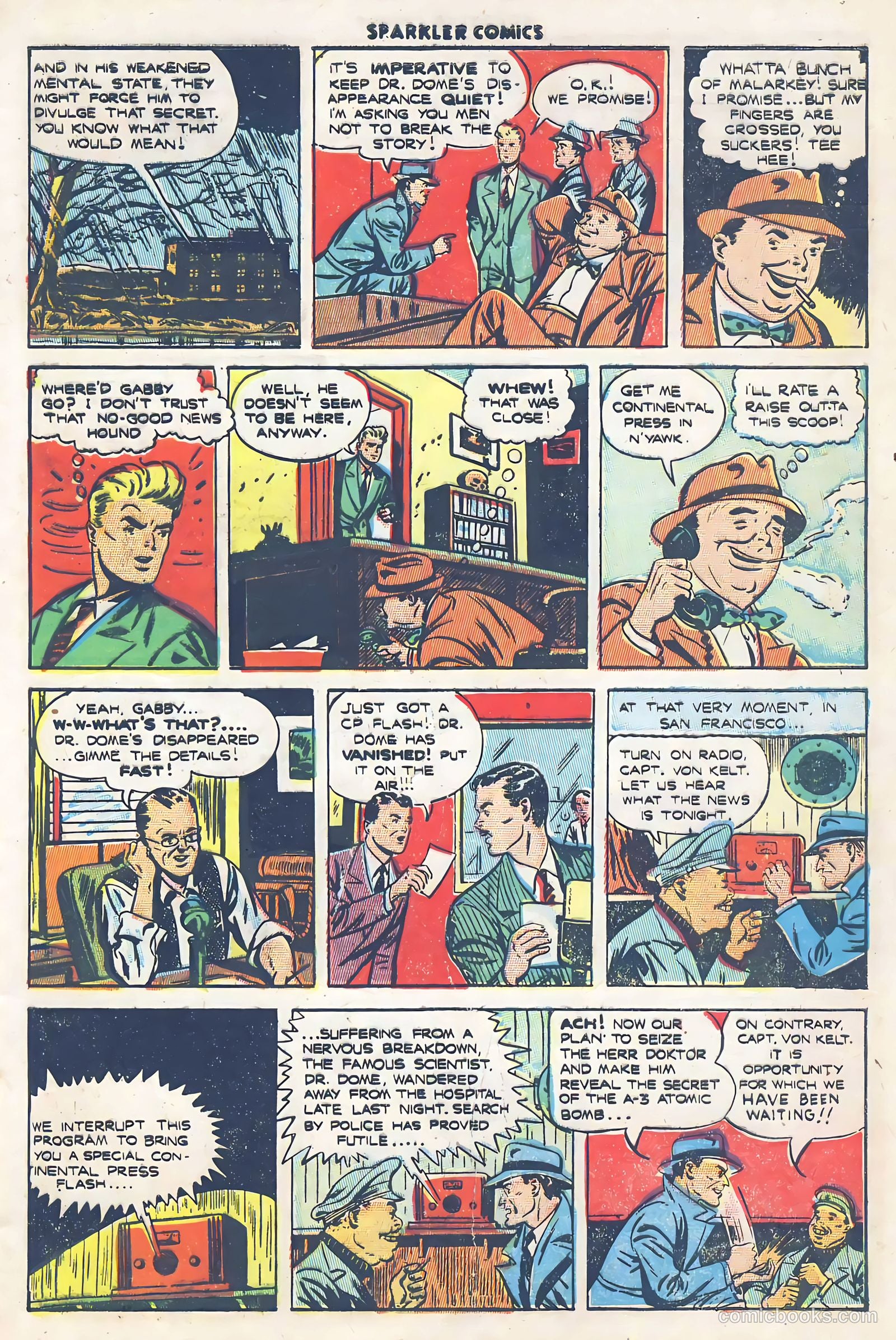 Sparkler Comics #77 (1948) — page 26 of 31