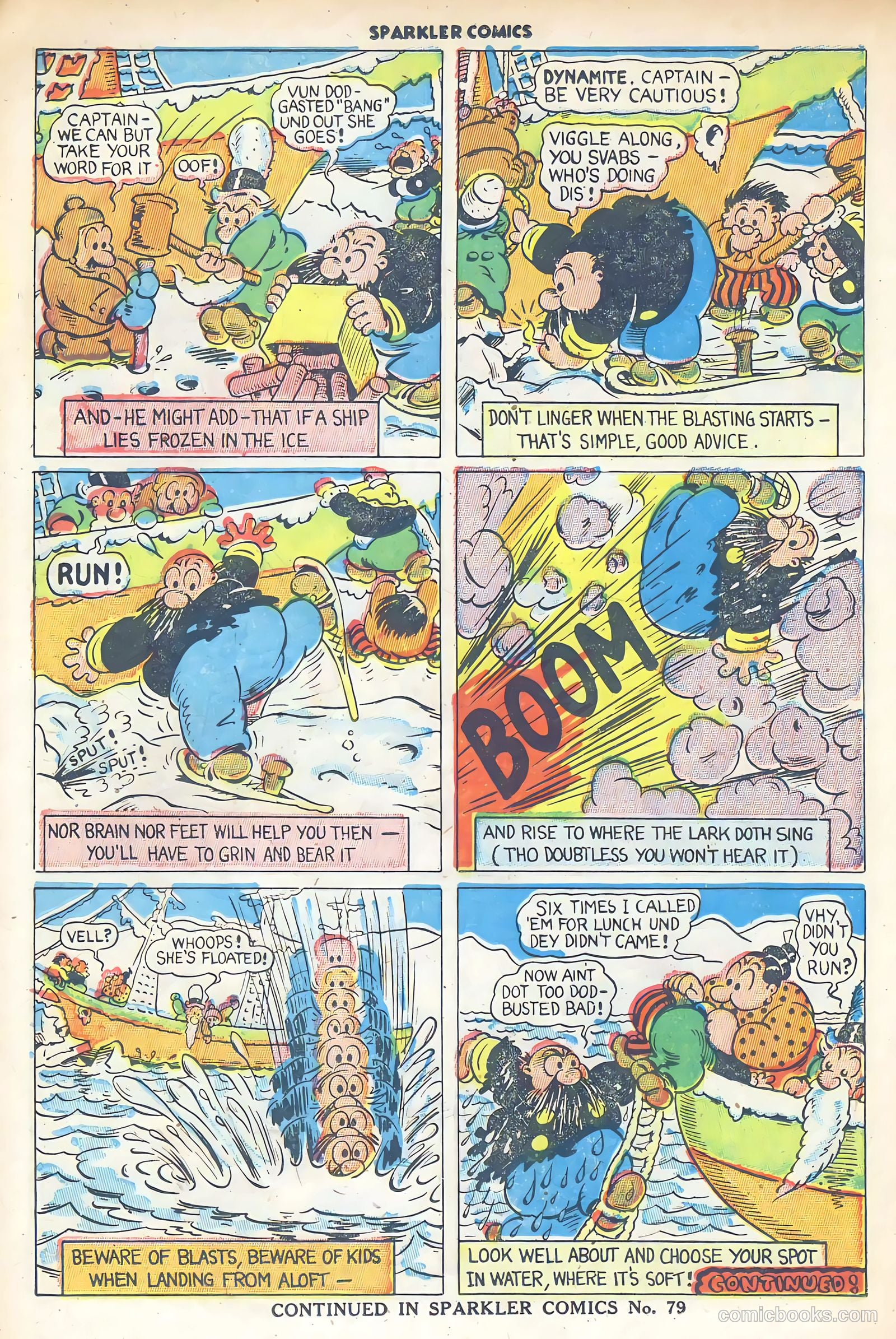 Sparkler Comics #78 (1948) — page 12 of 32