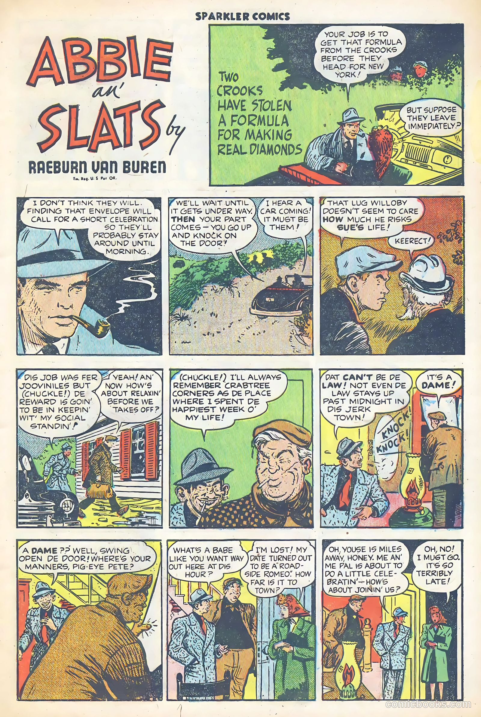 Sparkler Comics #78 (1948) — page 19 of 32