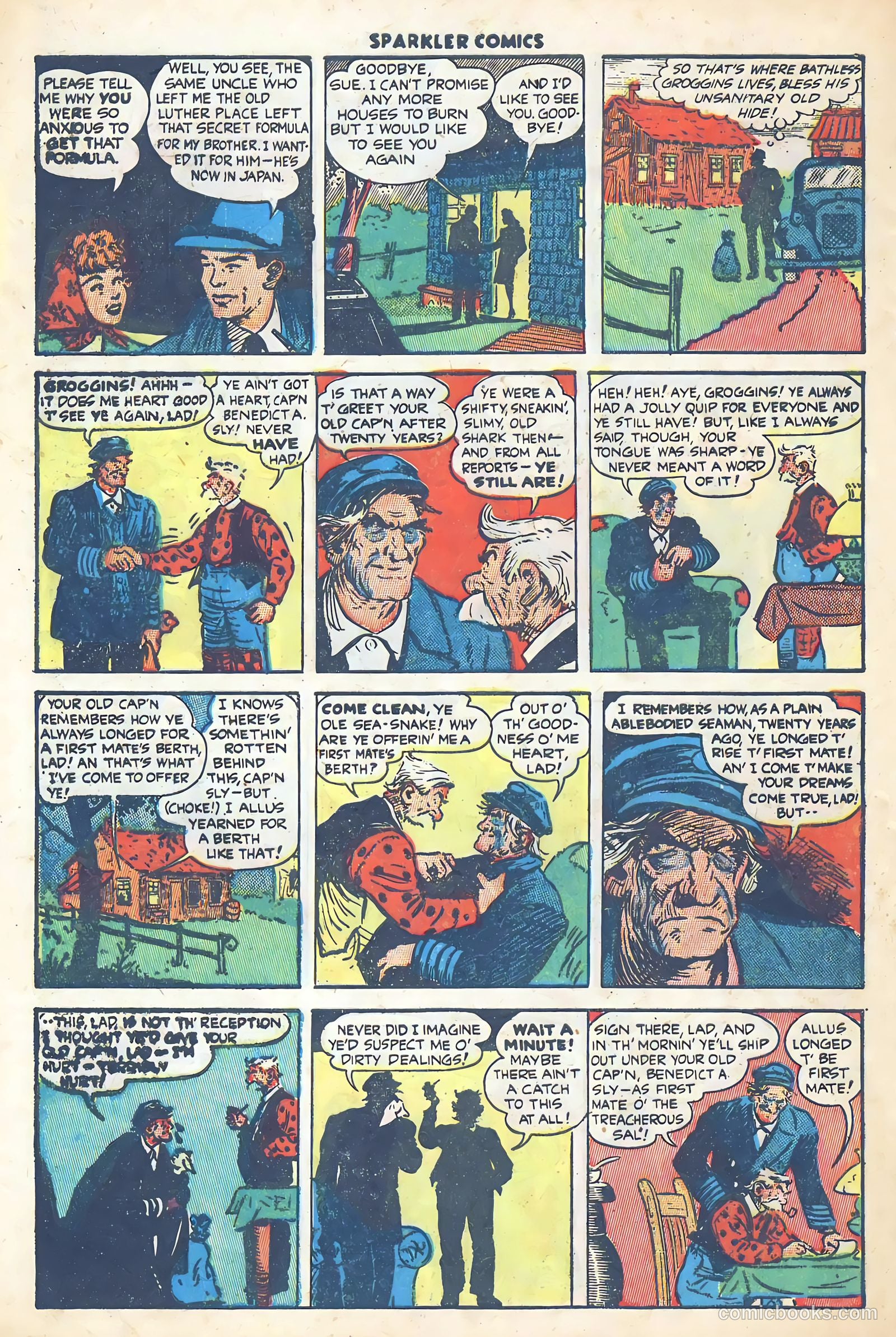 Sparkler Comics #78 (1948) — page 22 of 32