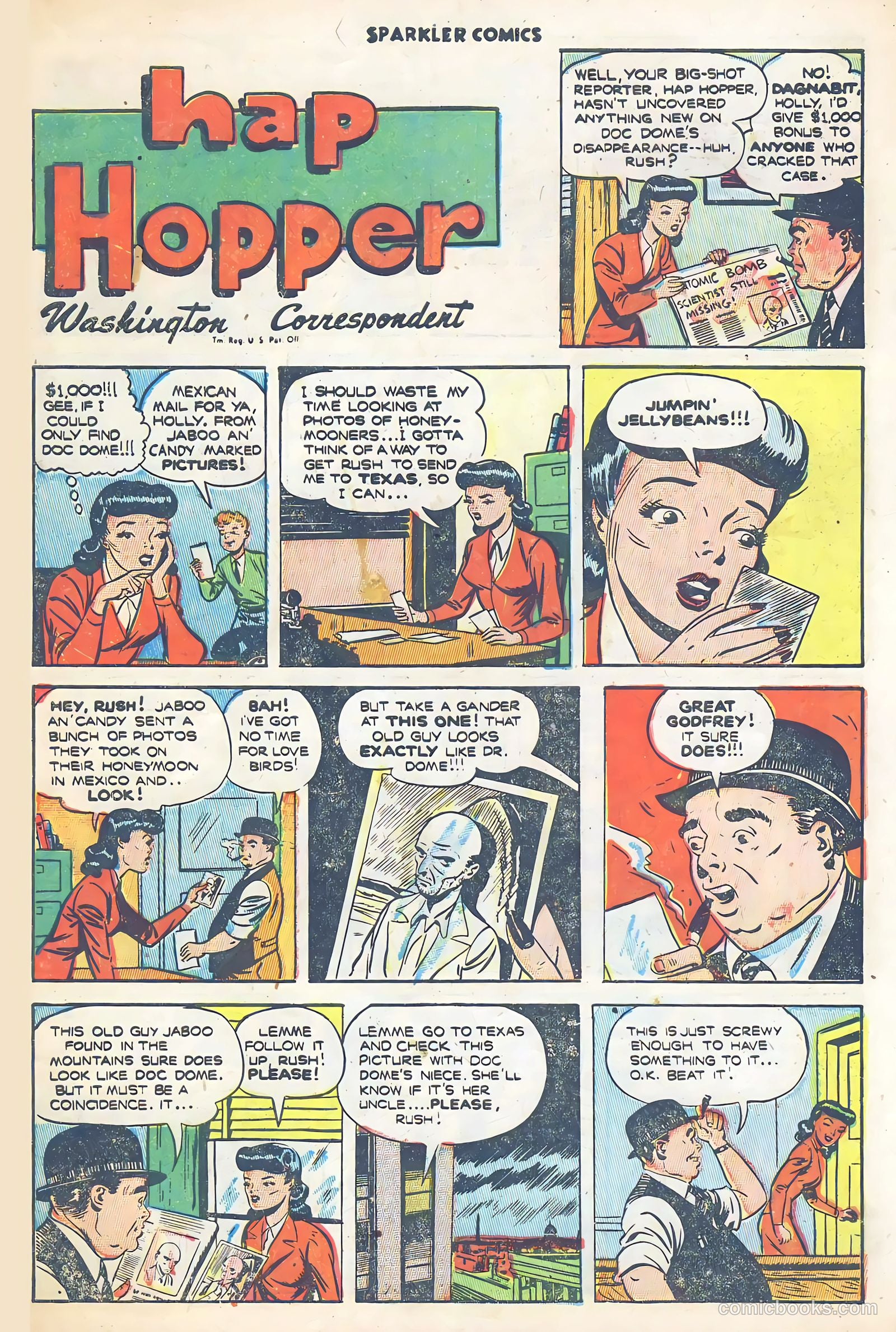Sparkler Comics #78 (1948) — page 25 of 32