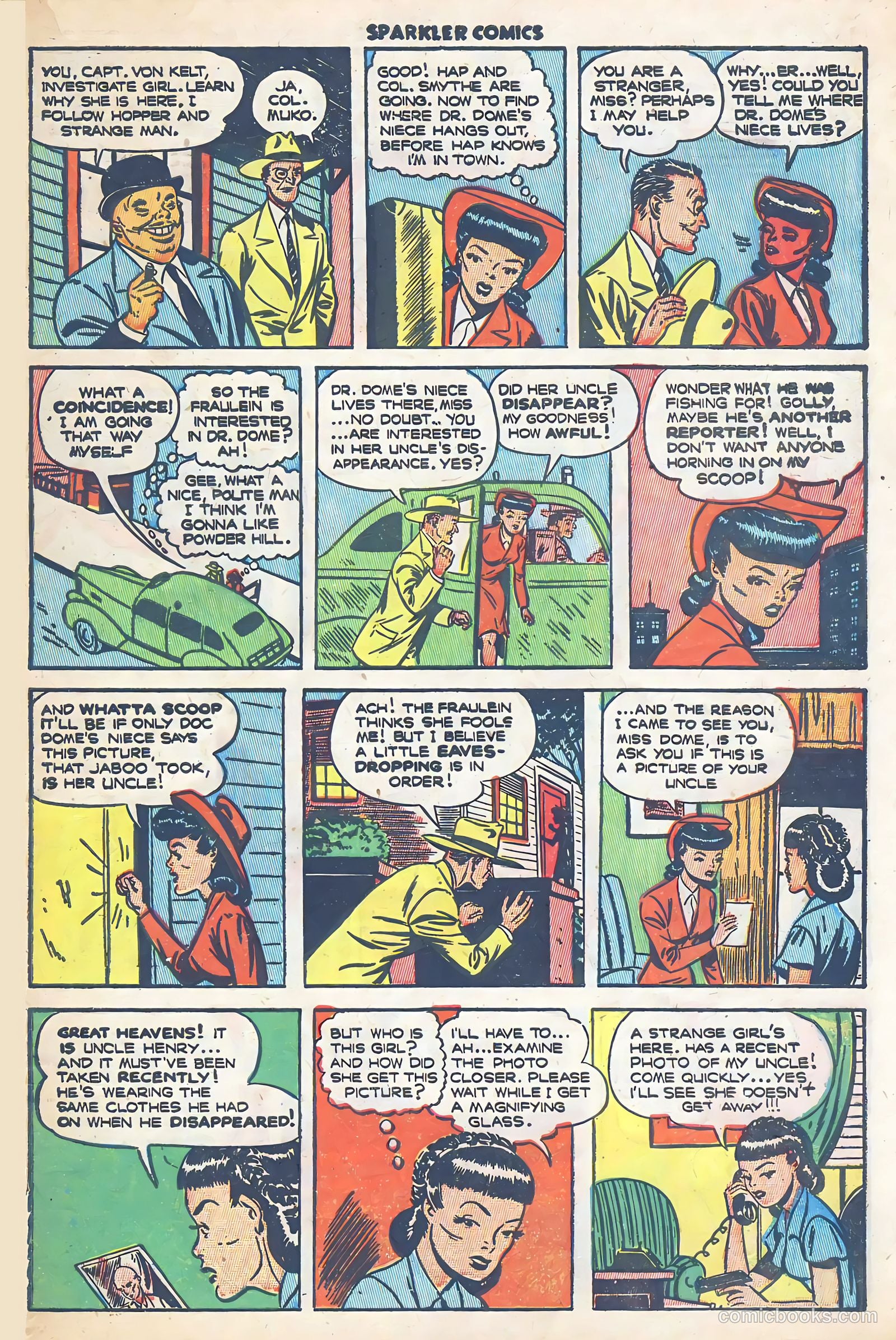 Sparkler Comics #78 (1948) — page 27 of 32