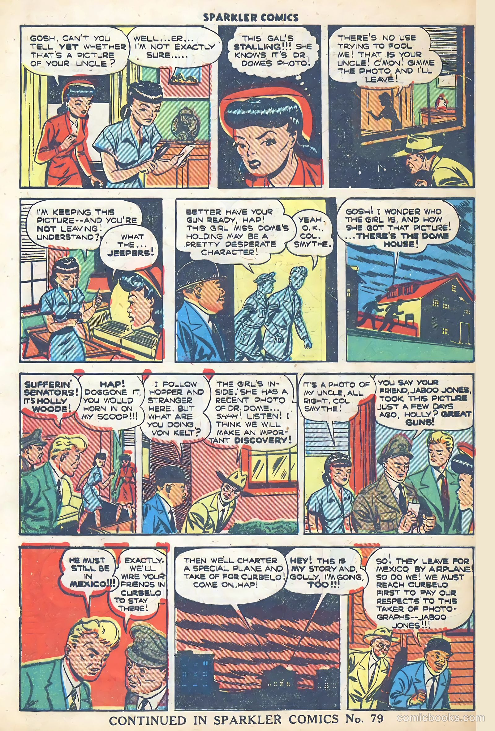 Sparkler Comics #78 (1948) — page 28 of 32