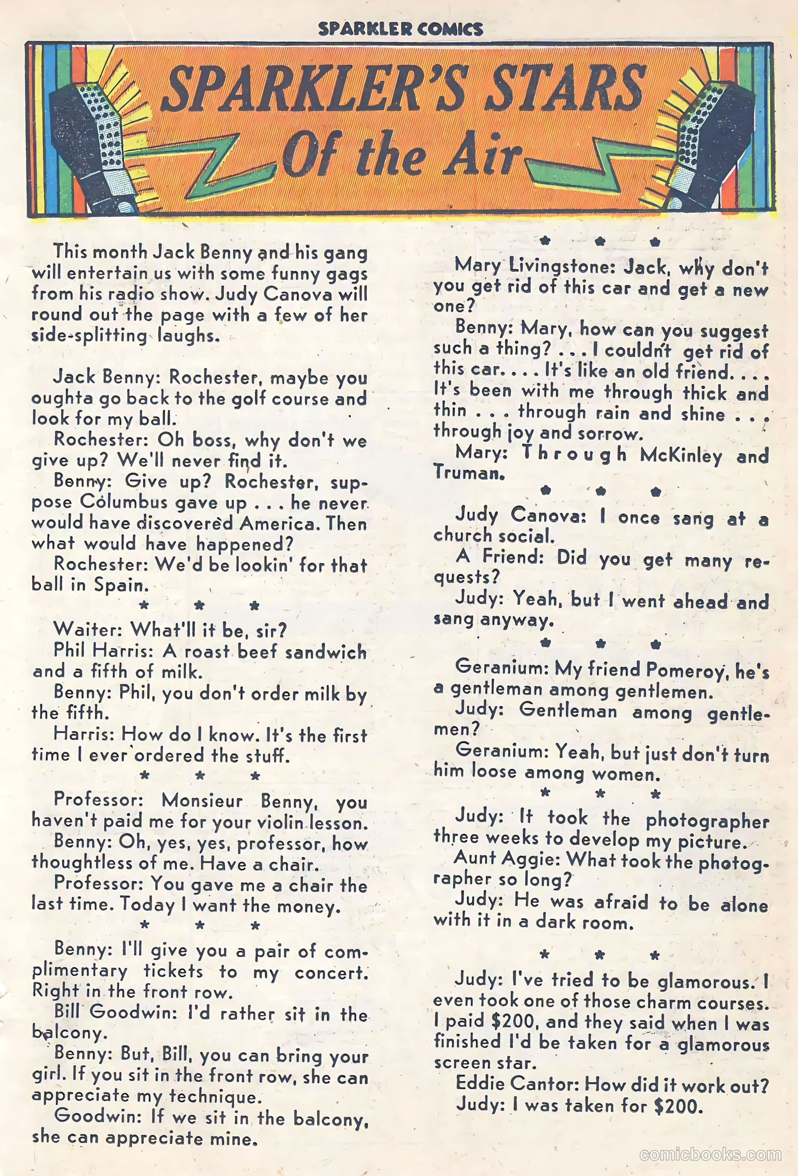 Sparkler Comics #80 (1948) — page 4 of 31
