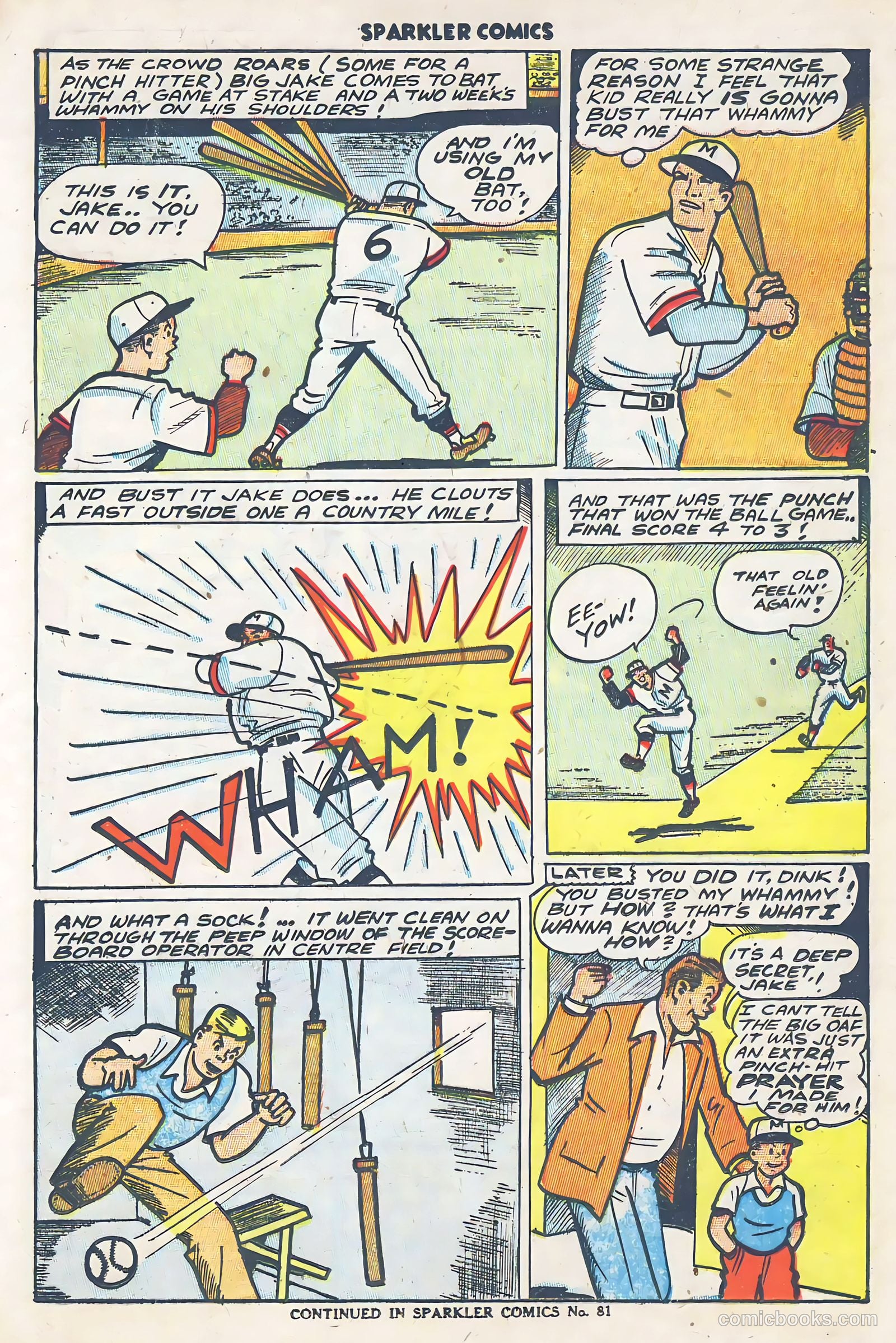 Sparkler Comics #80 (1948) — page 16 of 31