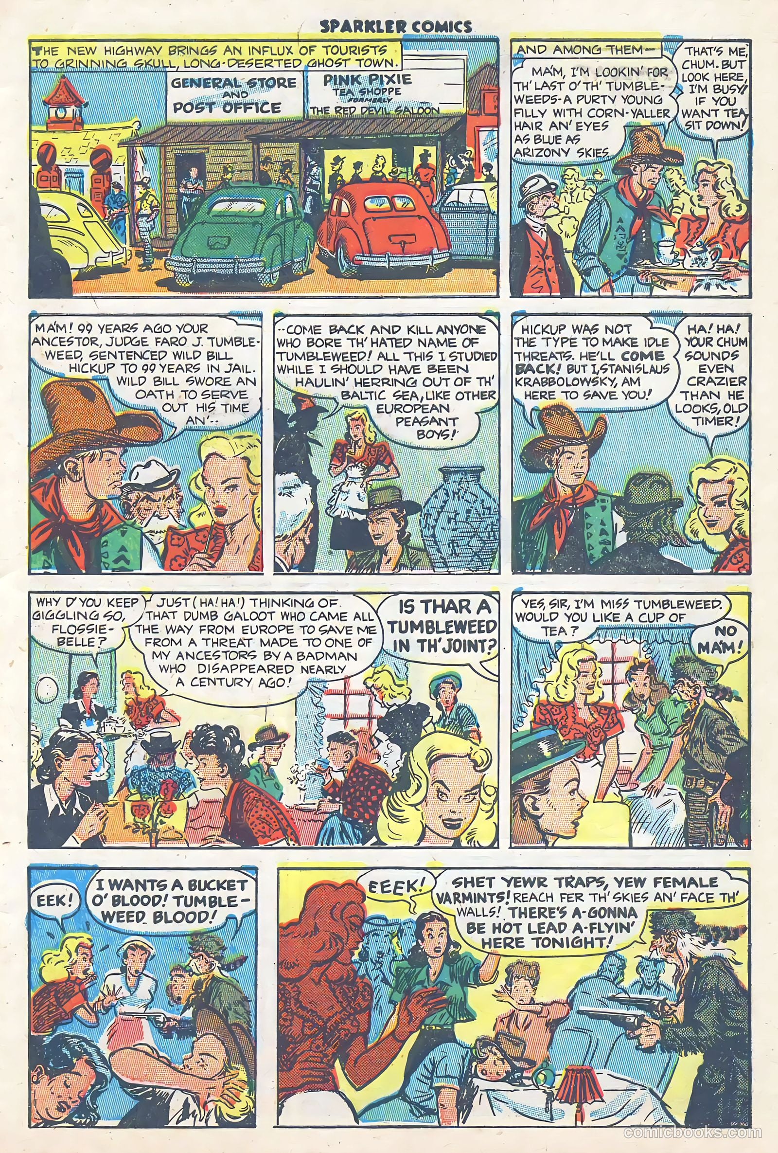 Sparkler Comics #80 (1948) — page 20 of 31