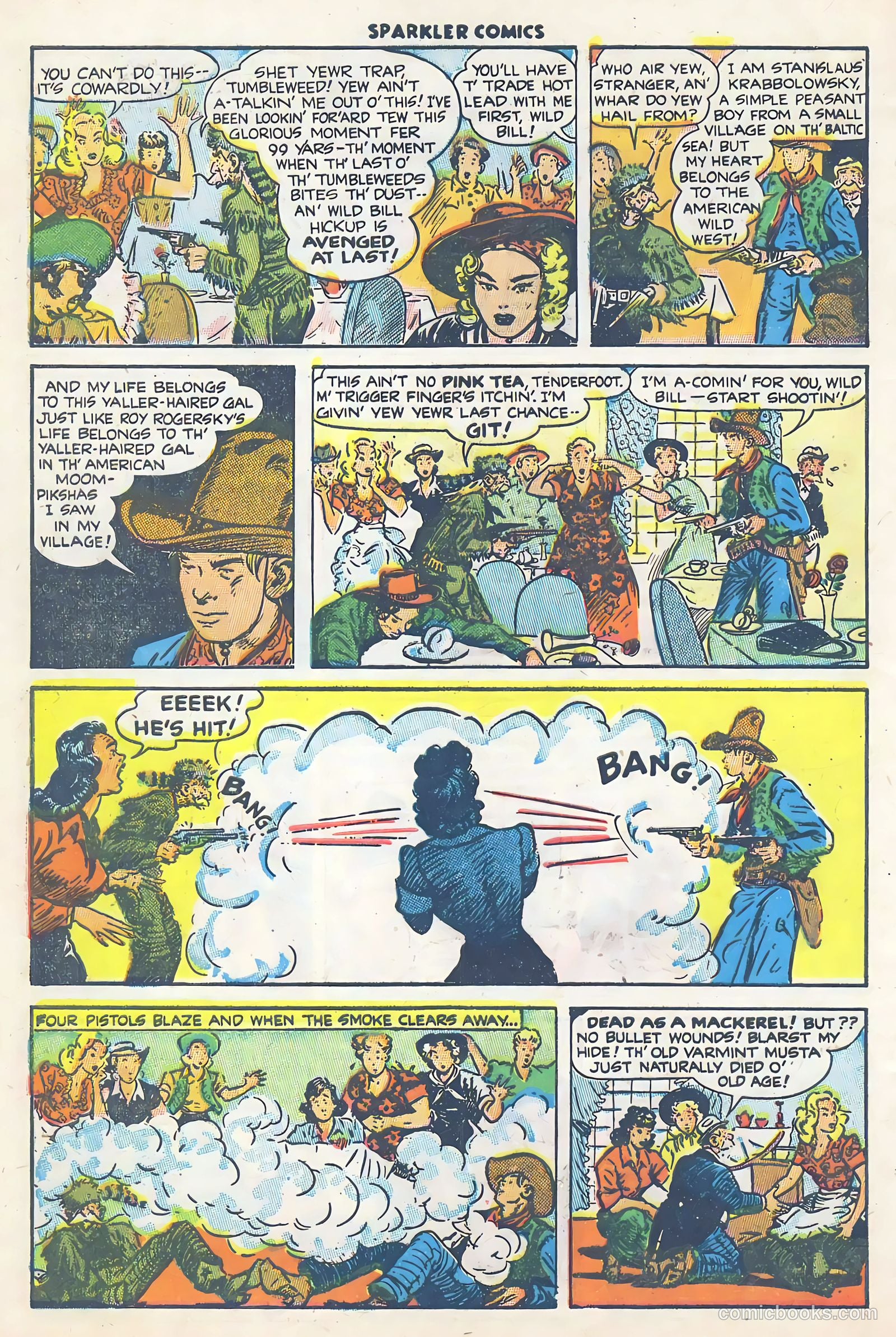 Sparkler Comics #80 (1948) — page 21 of 31