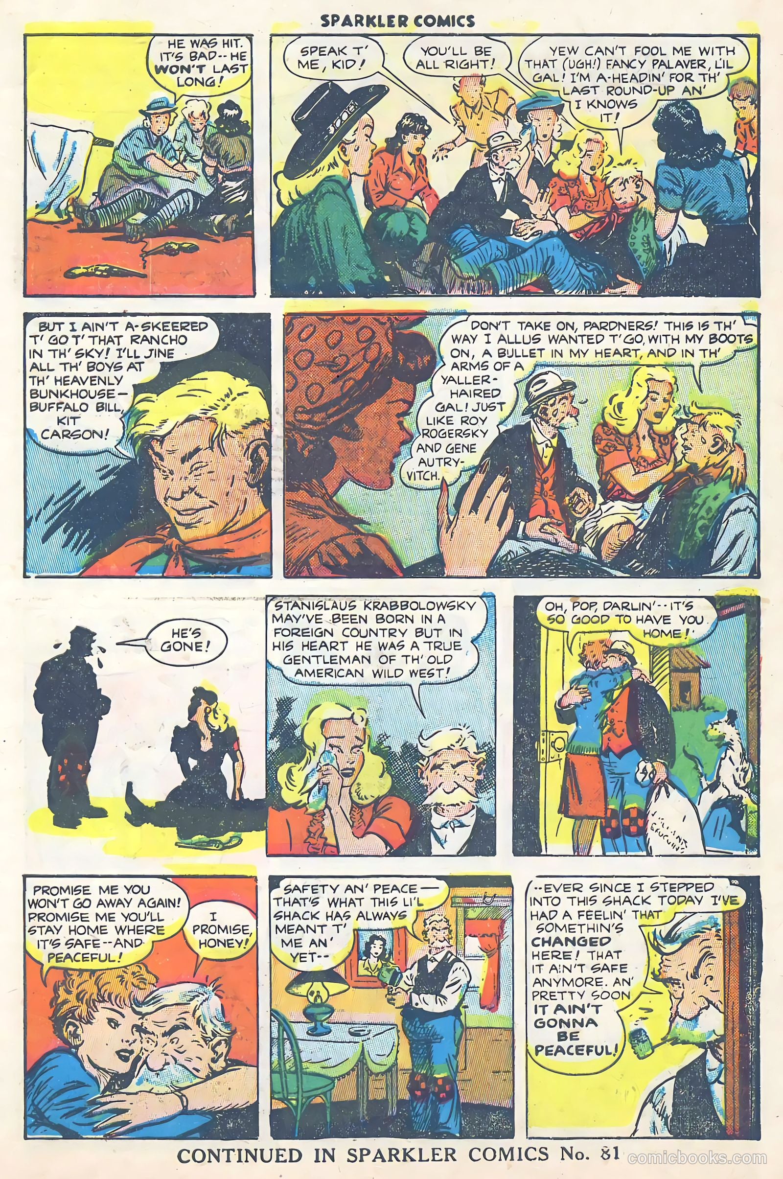 Sparkler Comics #80 (1948) — page 22 of 31