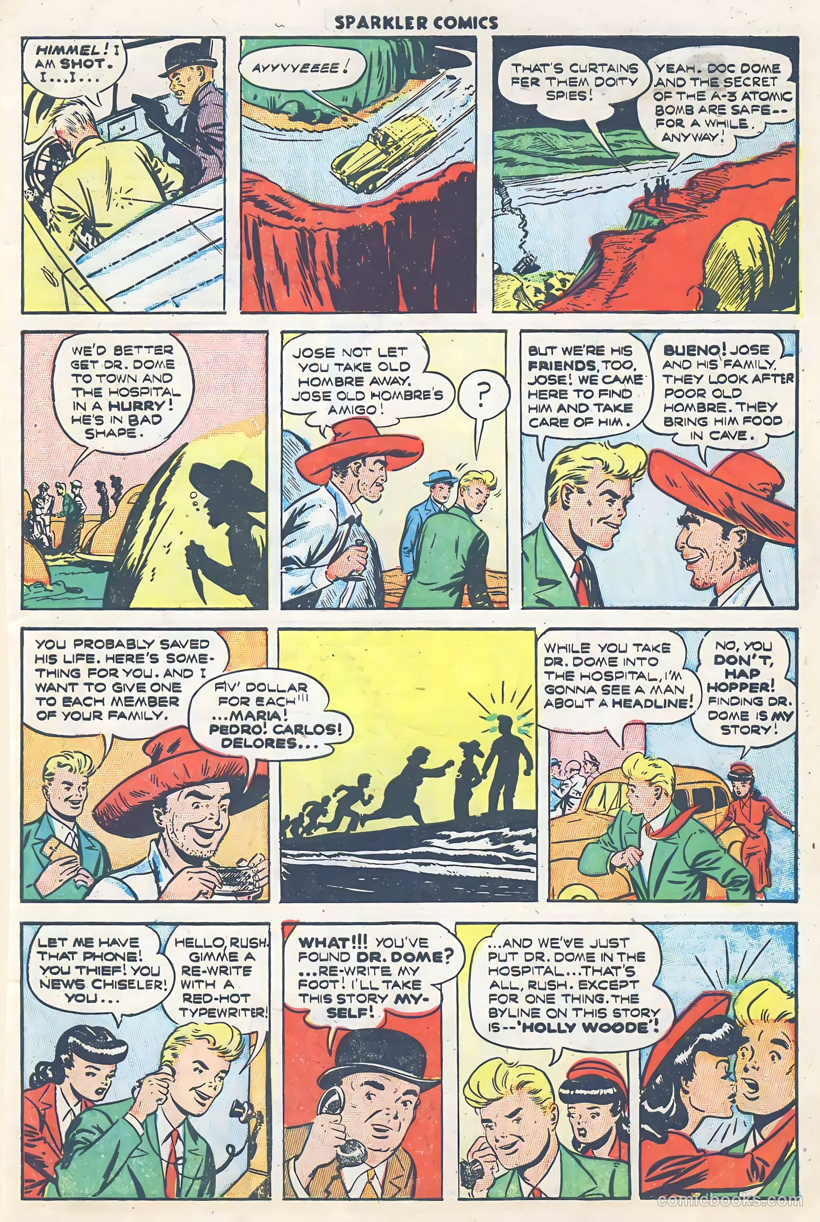 Sparkler Comics #80 (1948) — page 24 of 31