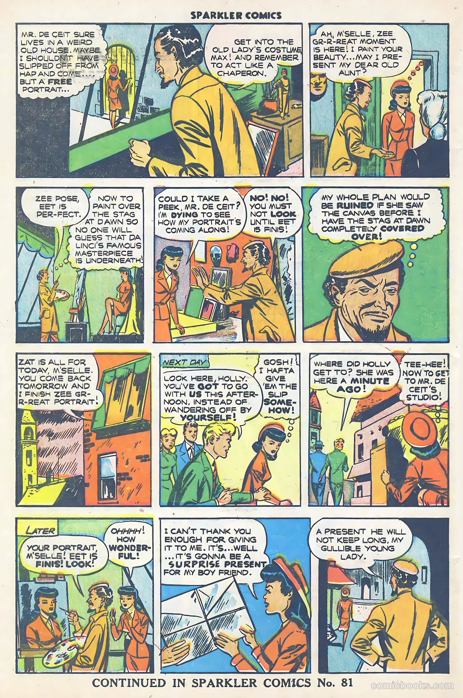 Sparkler Comics #80 (1948) — page 27 of 31