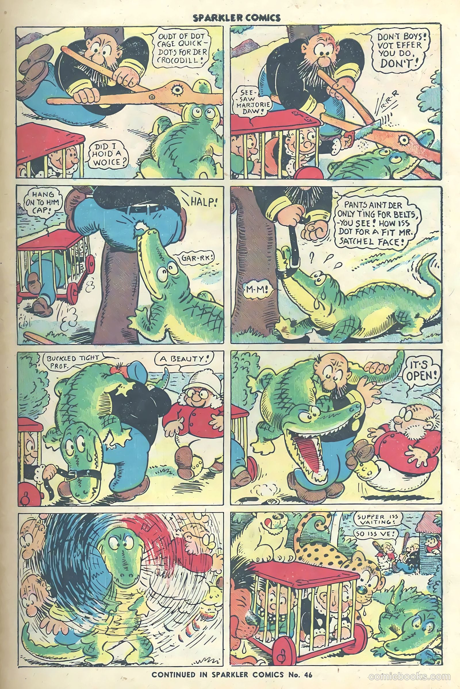 Sparkler Comics #45 (1948) — page 7 of 27