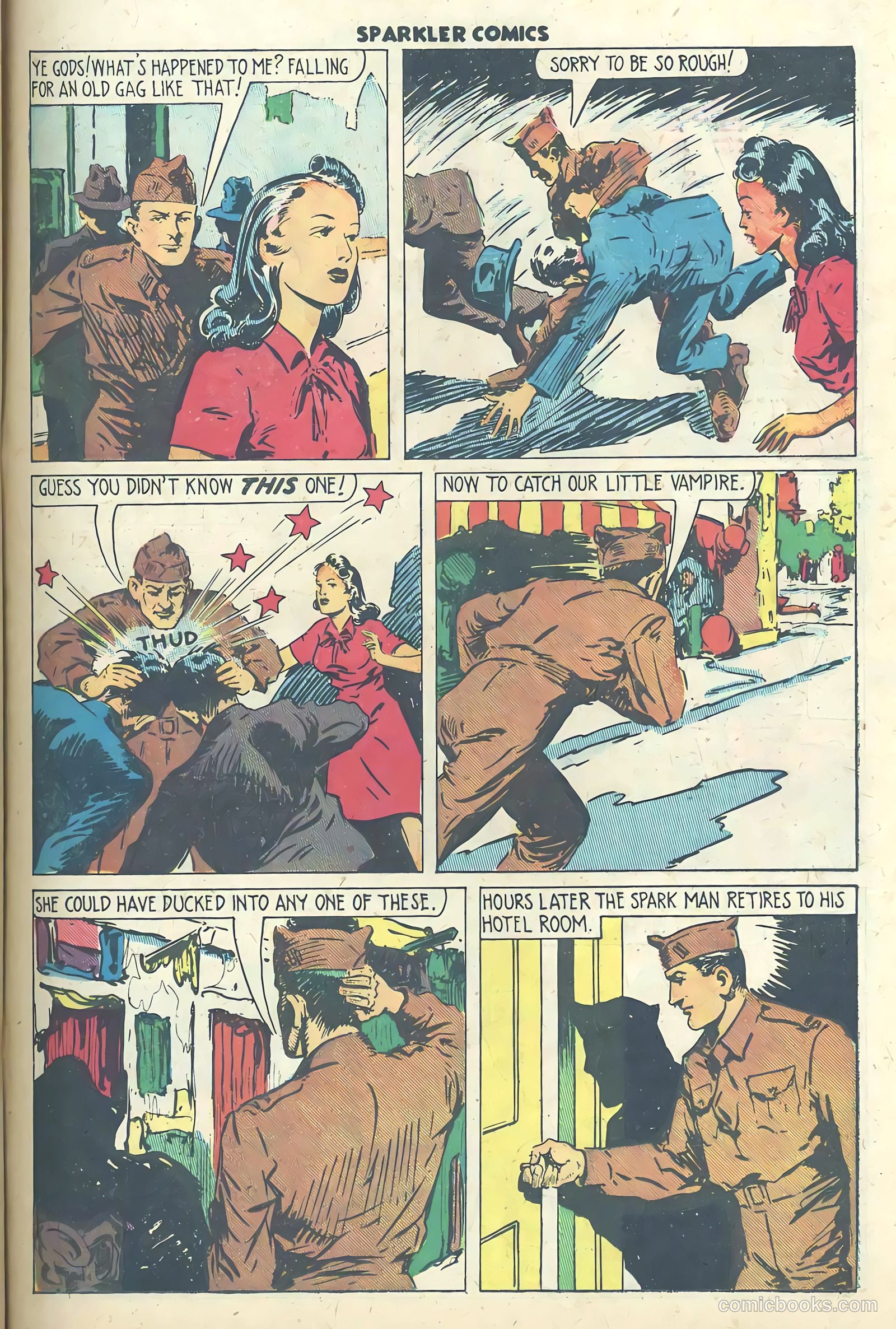 Sparkler Comics #45 (1948) — page 12 of 27