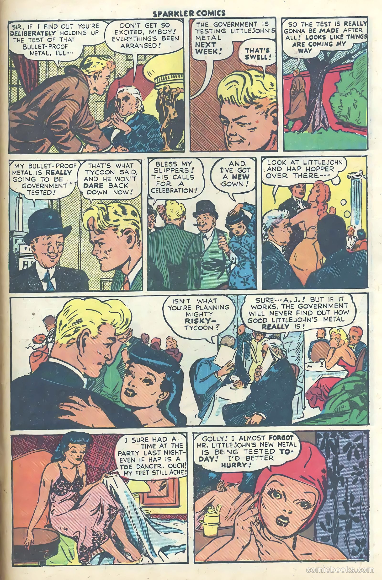 Sparkler Comics #45 (1948) — page 24 of 27
