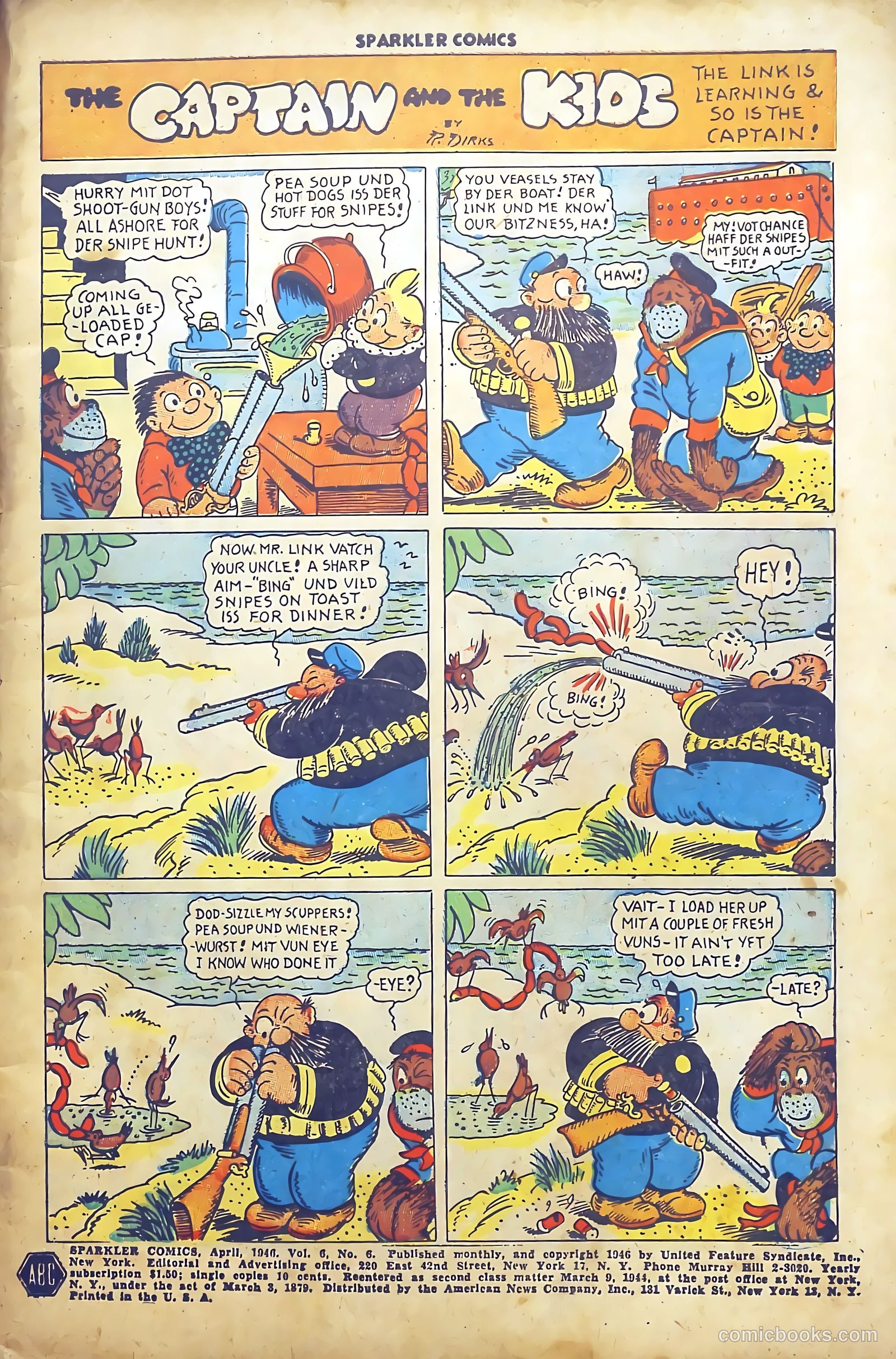 Sparkler Comics #54 (1948) — page 3 of 41
