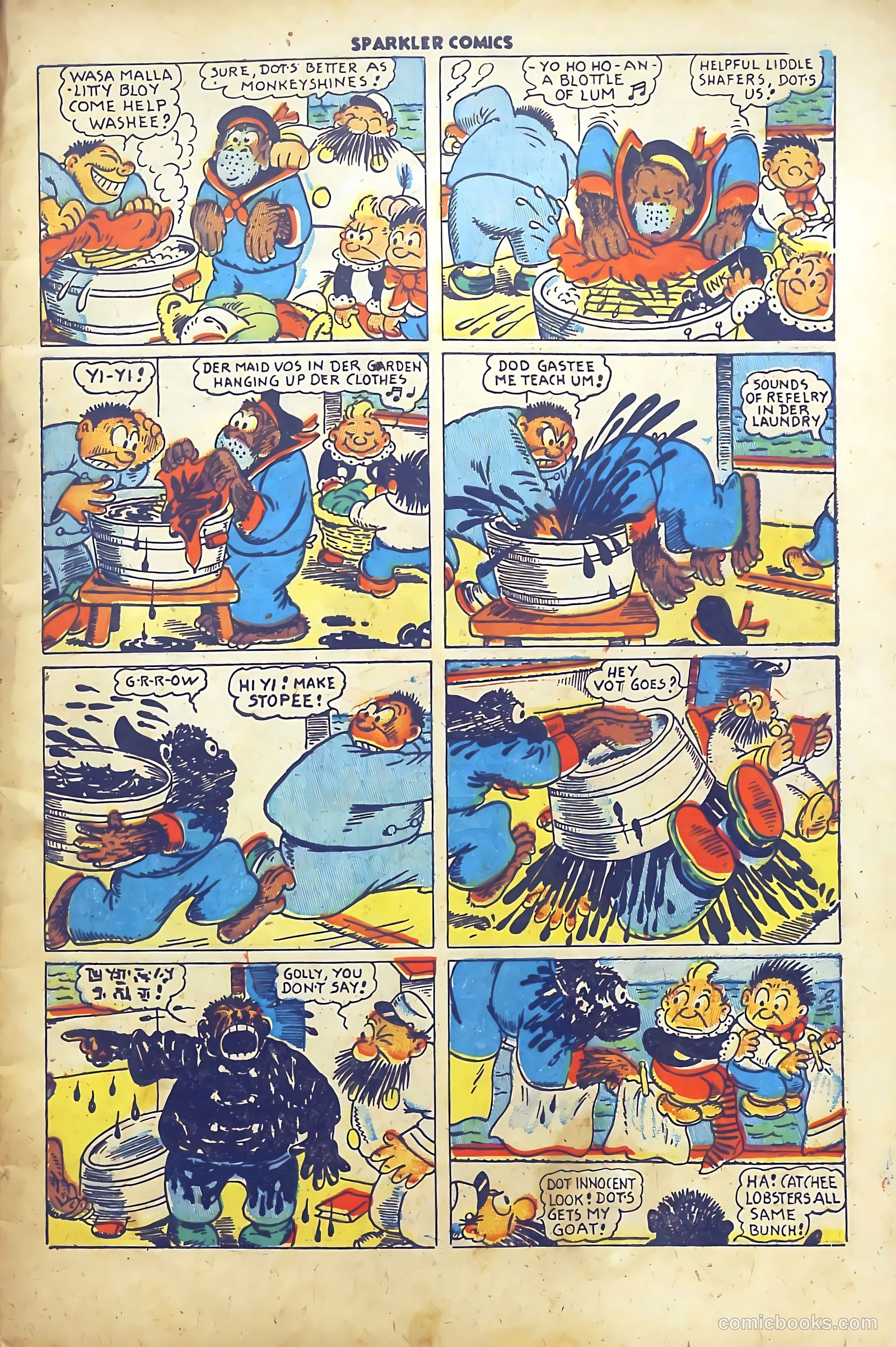 Sparkler Comics #54 (1948) — page 5 of 41