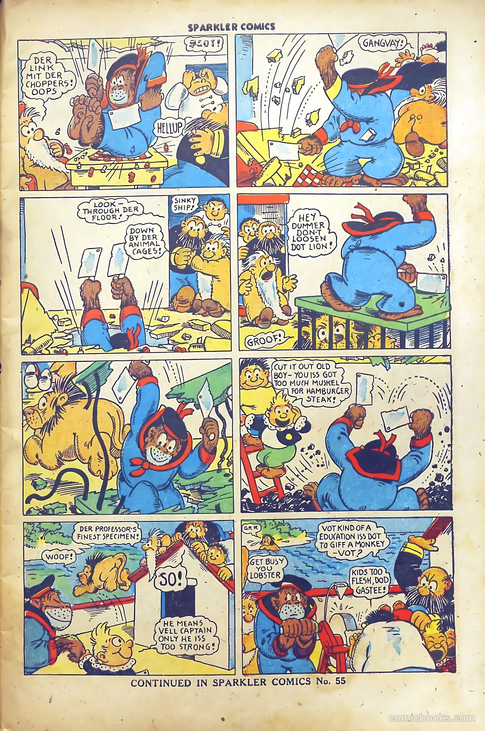 Sparkler Comics #54 (1948) — page 7 of 41