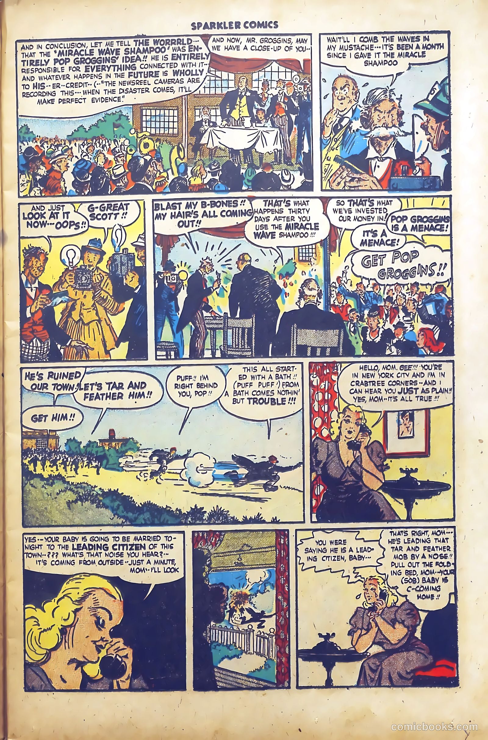 Sparkler Comics #54 (1948) — page 10 of 41
