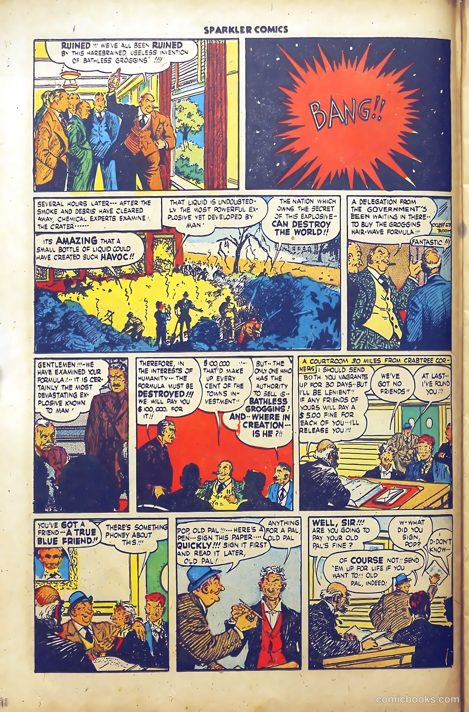 Sparkler Comics #54 (1948) — page 11 of 41