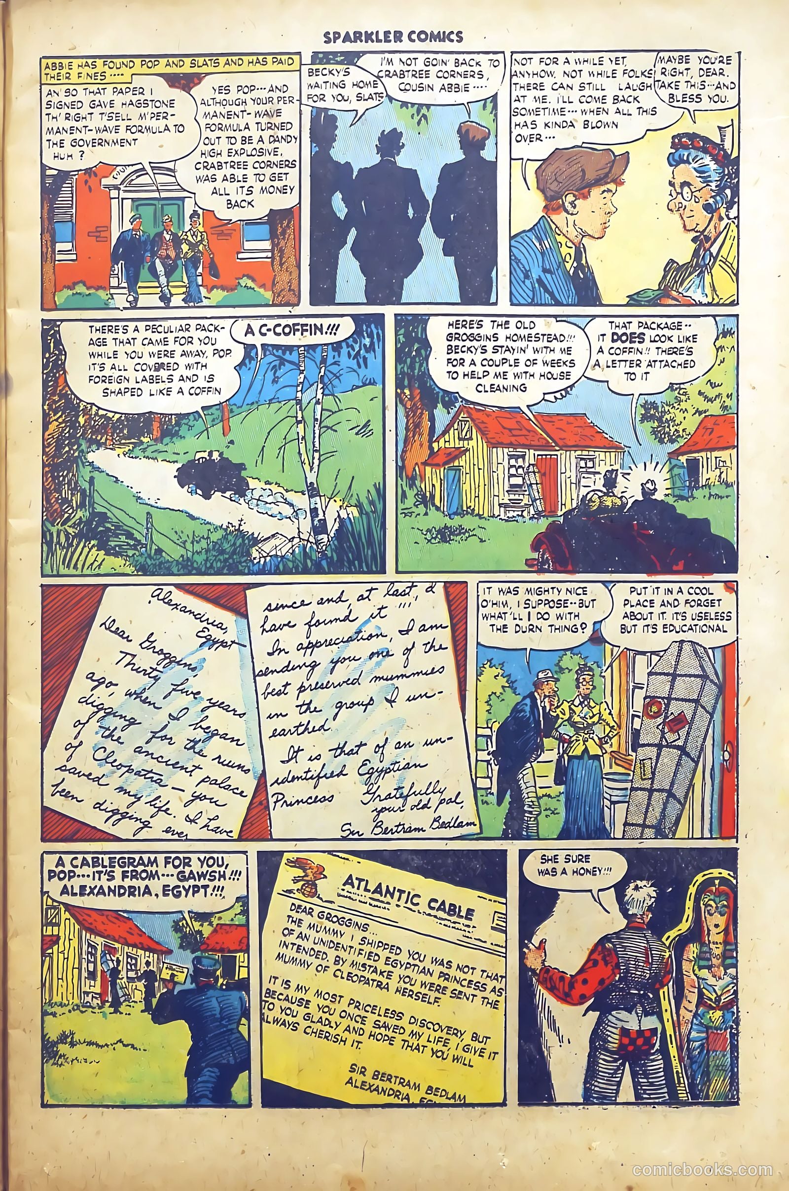 Sparkler Comics #54 (1948) — page 12 of 41