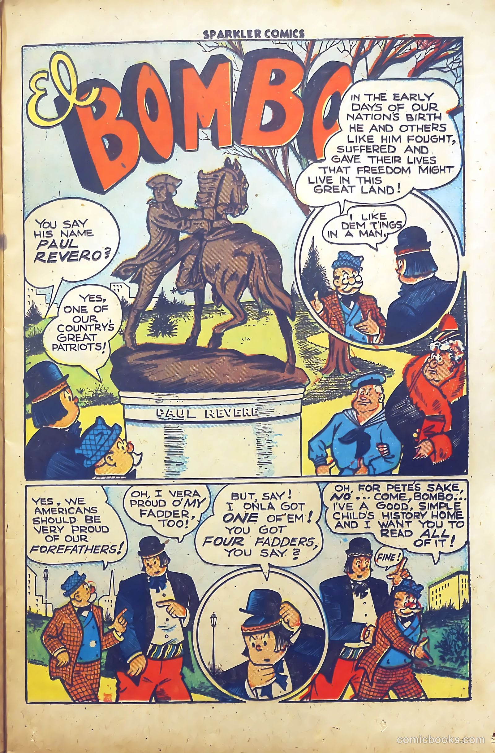 Sparkler Comics #54 (1948) — page 16 of 41