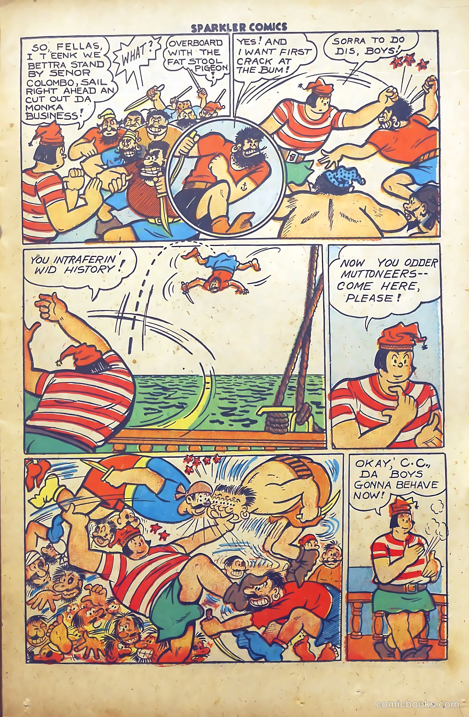 Sparkler Comics #54 (1948) — page 18 of 41