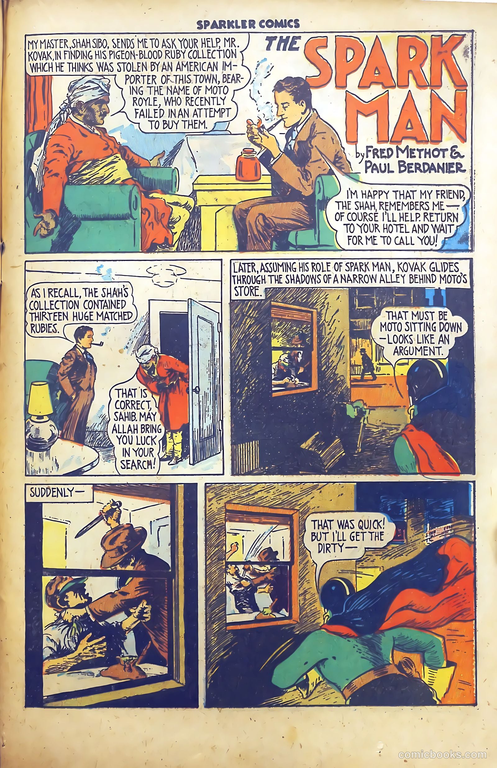 Sparkler Comics #54 (1948) — page 24 of 41