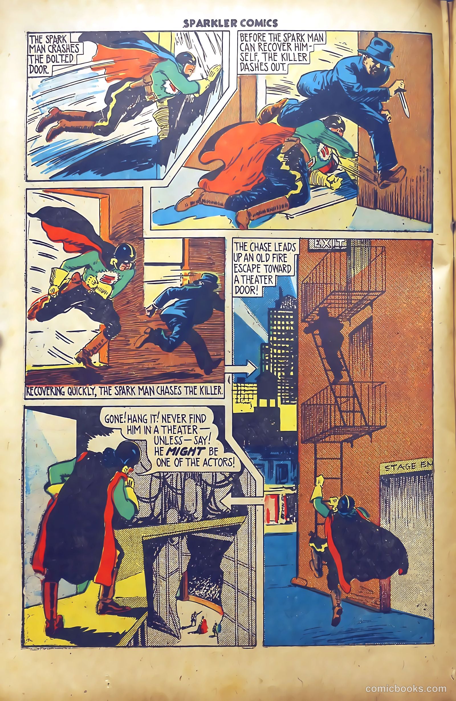 Sparkler Comics #54 (1948) — page 25 of 41