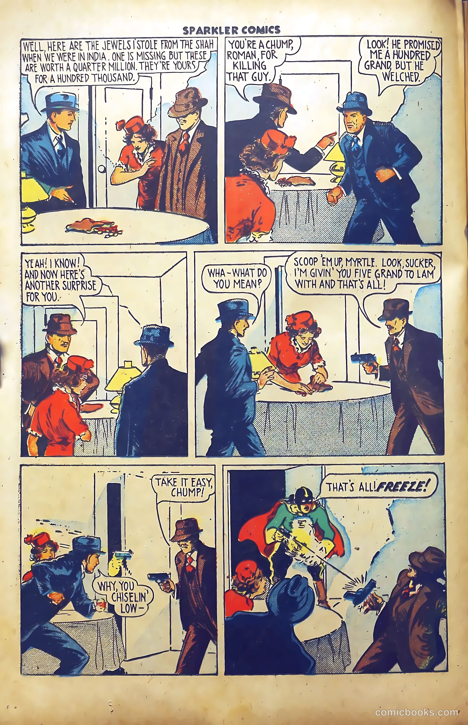 Sparkler Comics #54 (1948) — page 27 of 41
