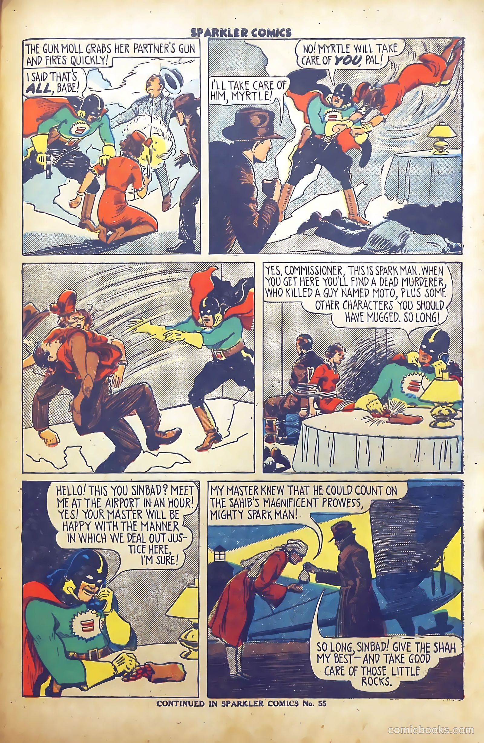 Sparkler Comics #54 (1948) — page 28 of 41