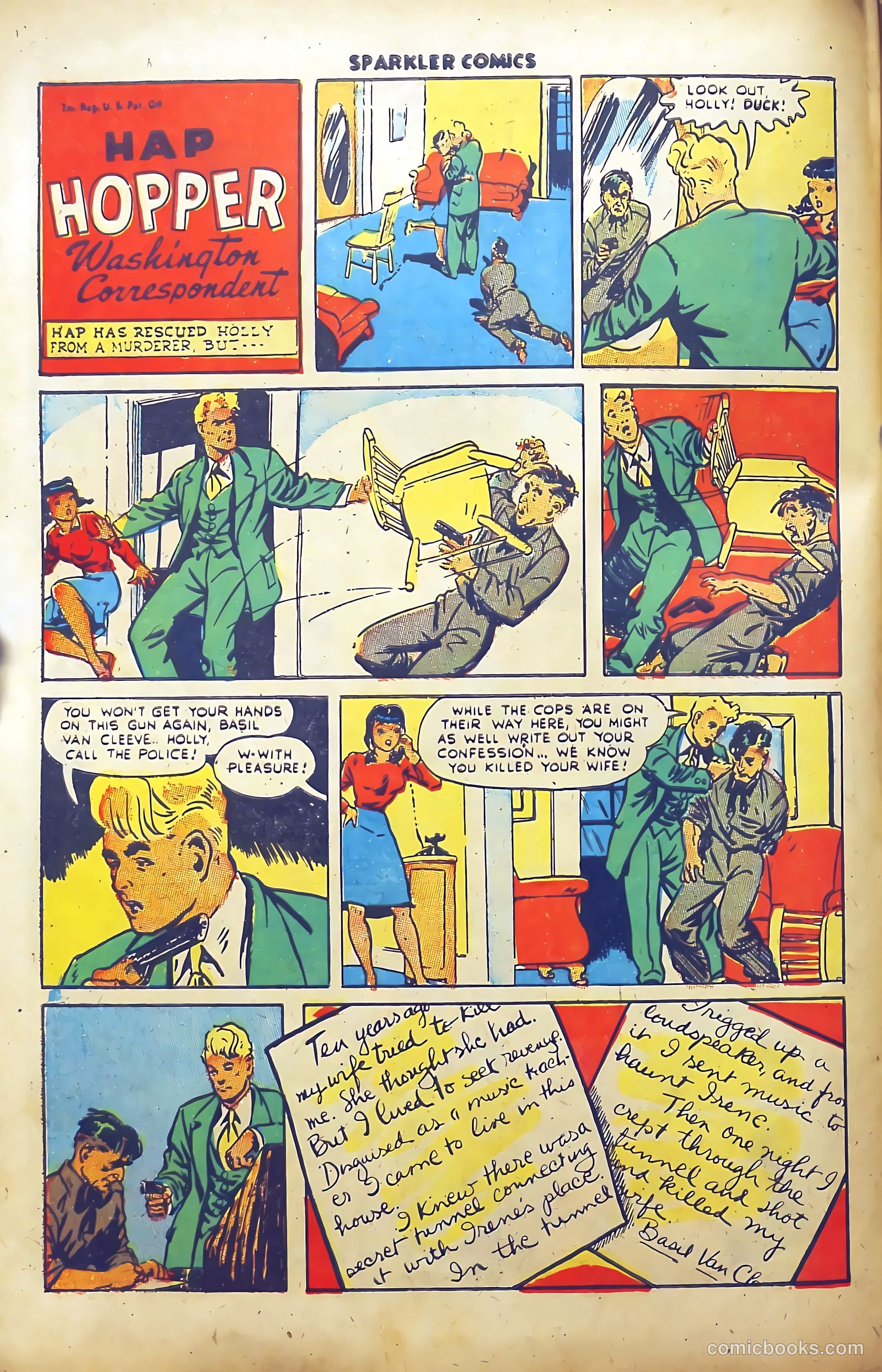 Sparkler Comics #54 (1948) — page 29 of 41