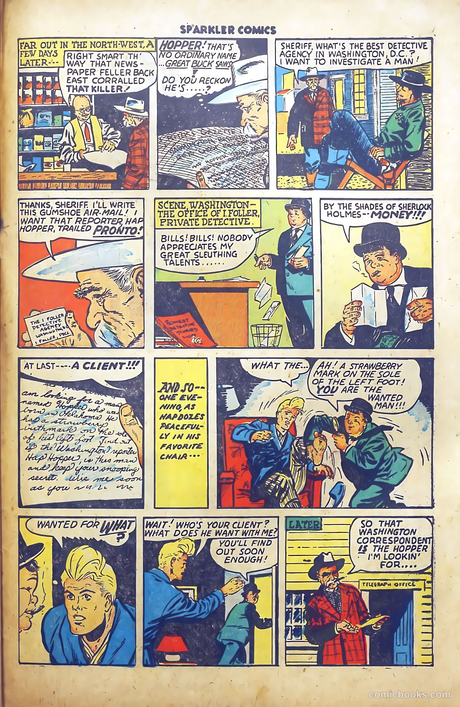 Sparkler Comics #54 (1948) — page 30 of 41