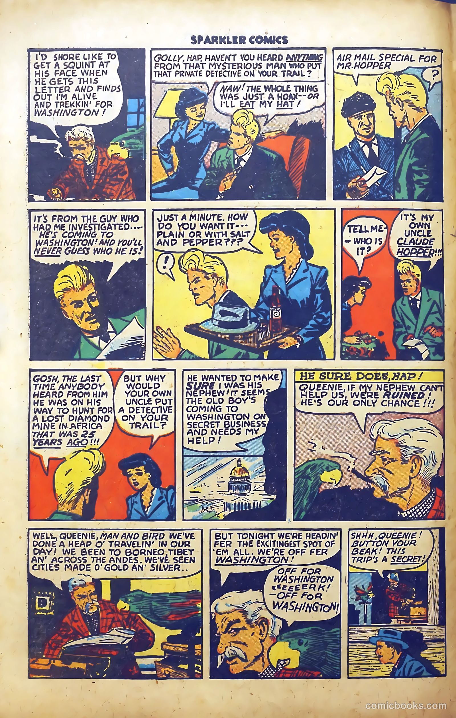Sparkler Comics #54 (1948) — page 31 of 41