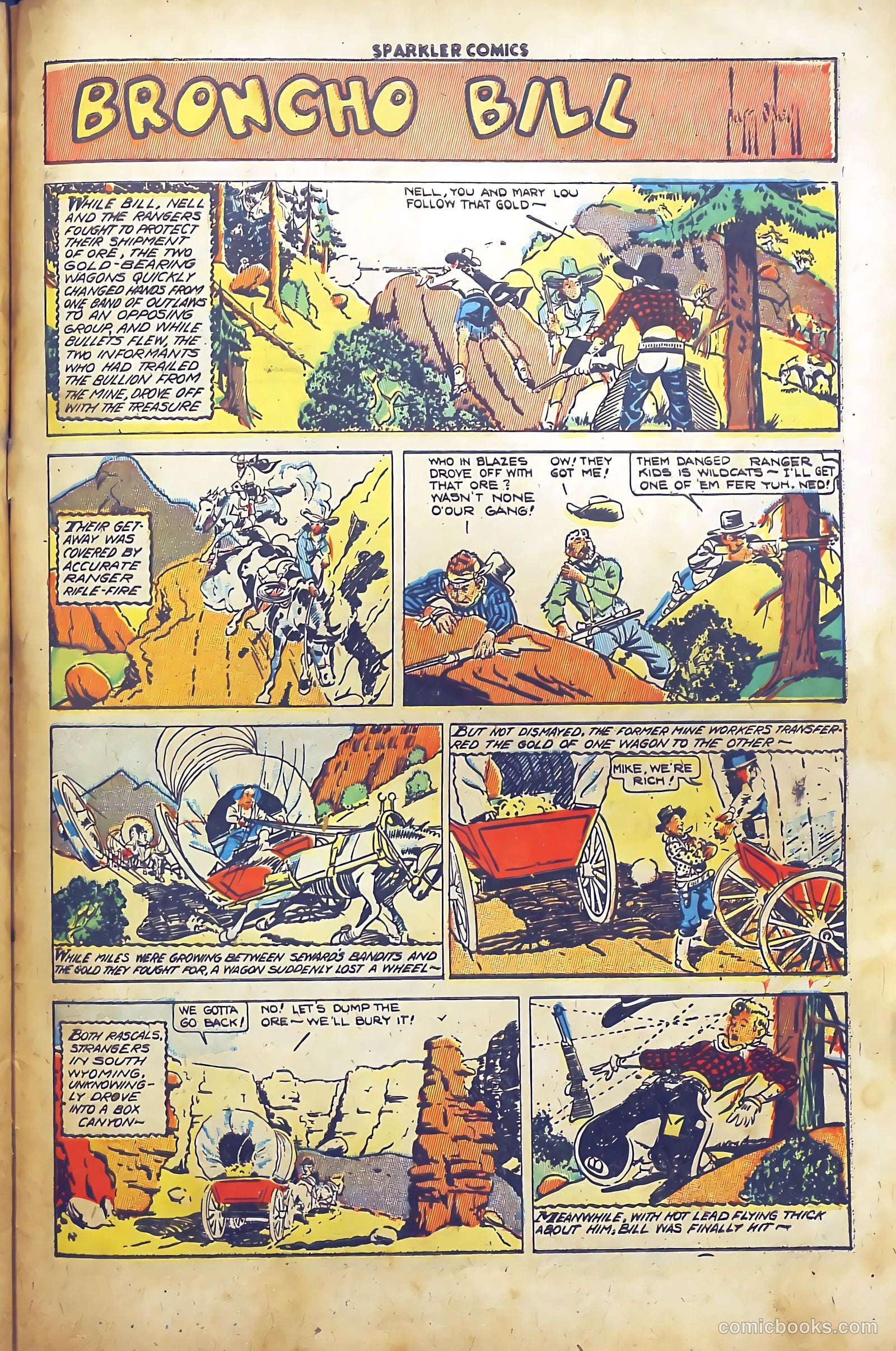 Sparkler Comics #54 (1948) — page 34 of 41