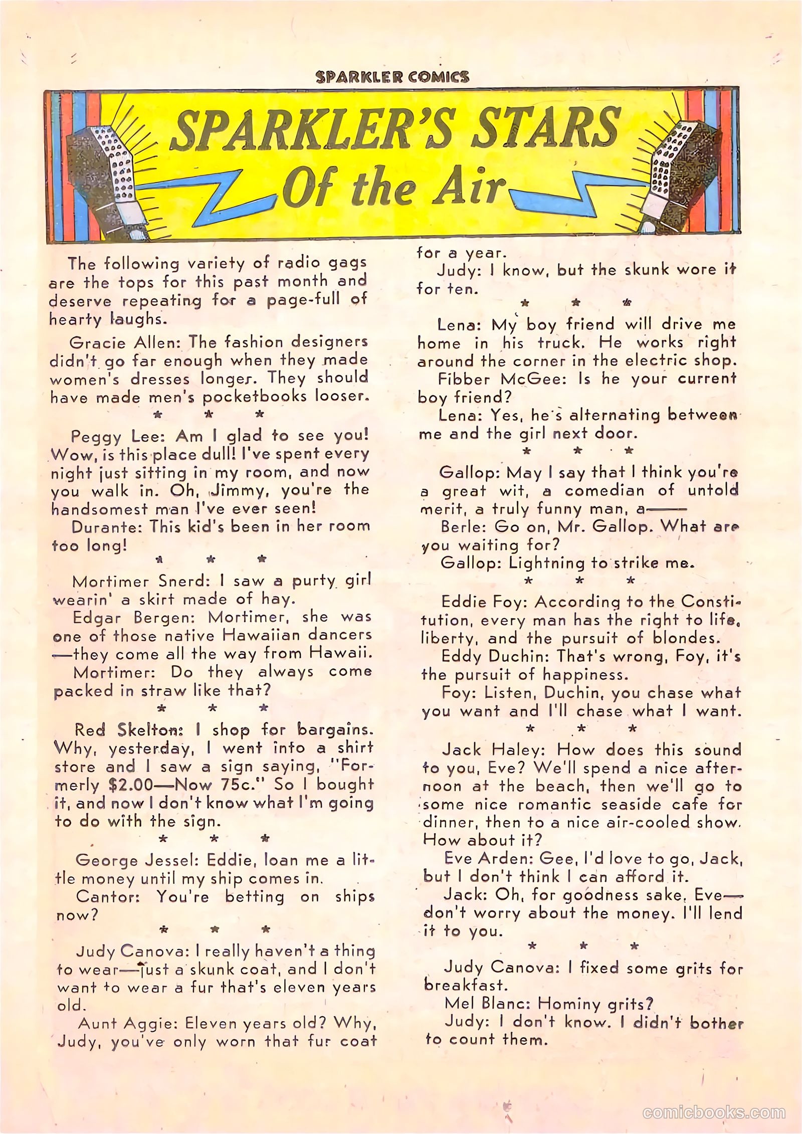 Sparkler Comics #76 (1948) — page 4 of 30