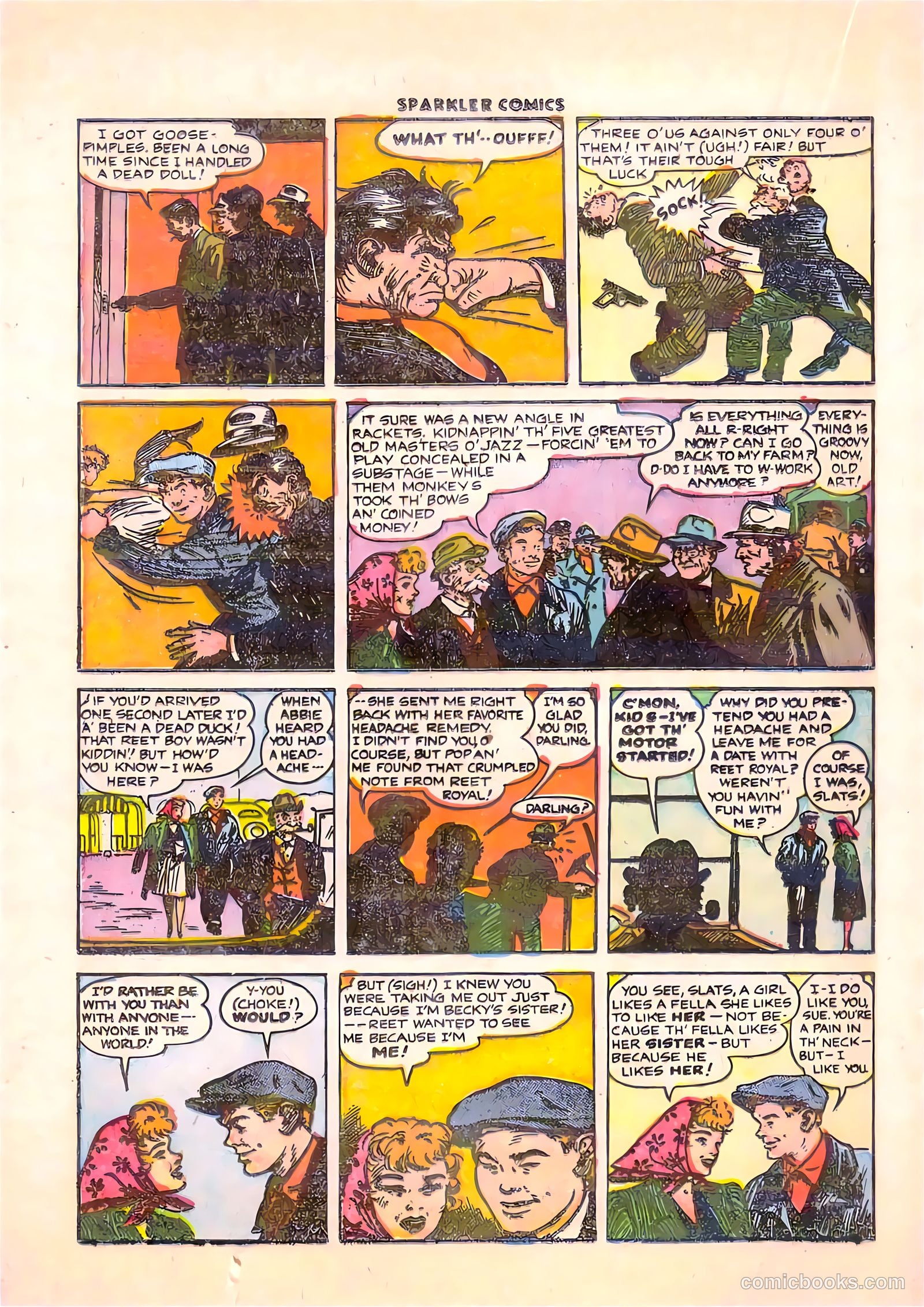 Sparkler Comics #76 (1948) — page 7 of 30