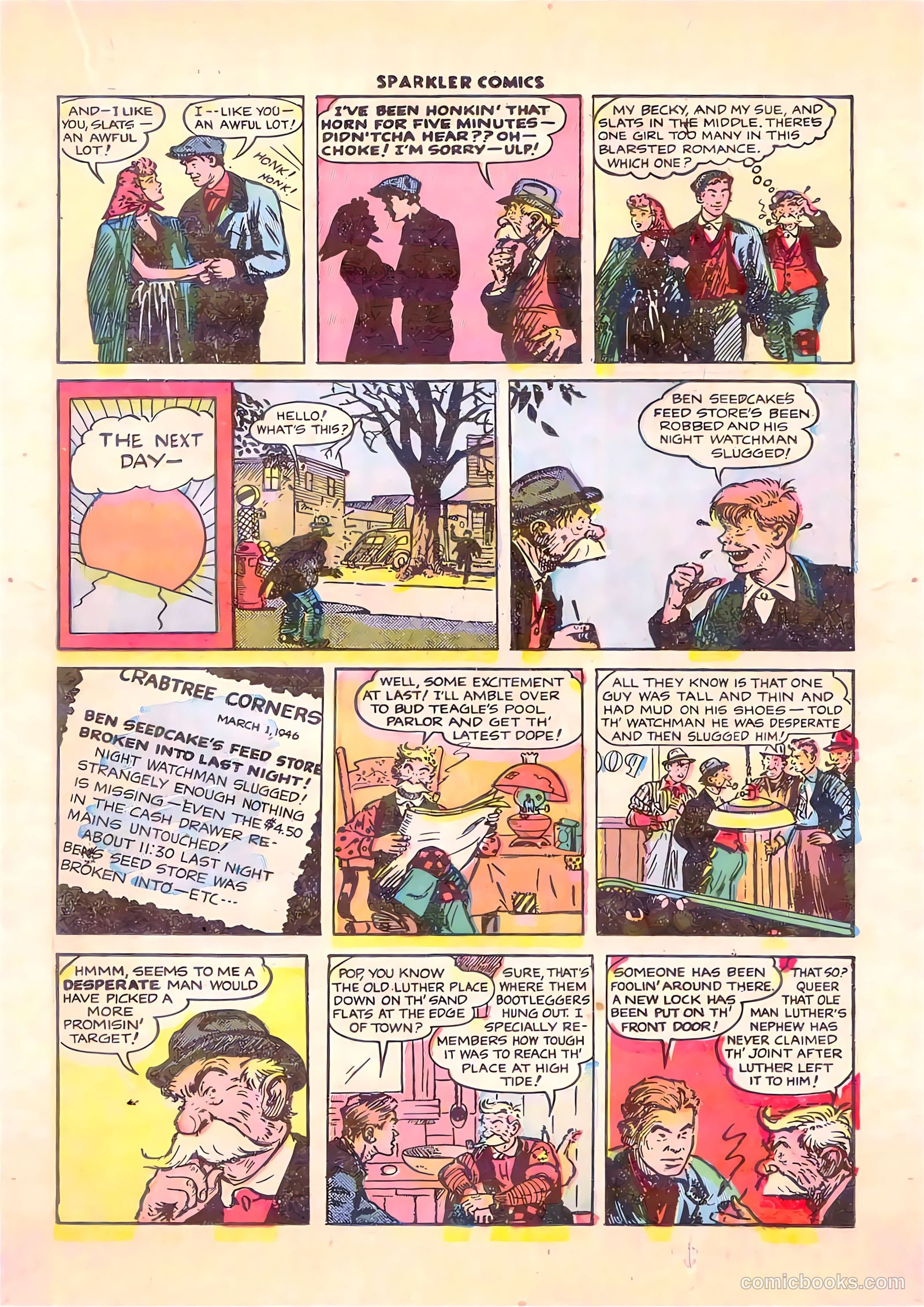 Sparkler Comics #76 (1948) — page 8 of 30