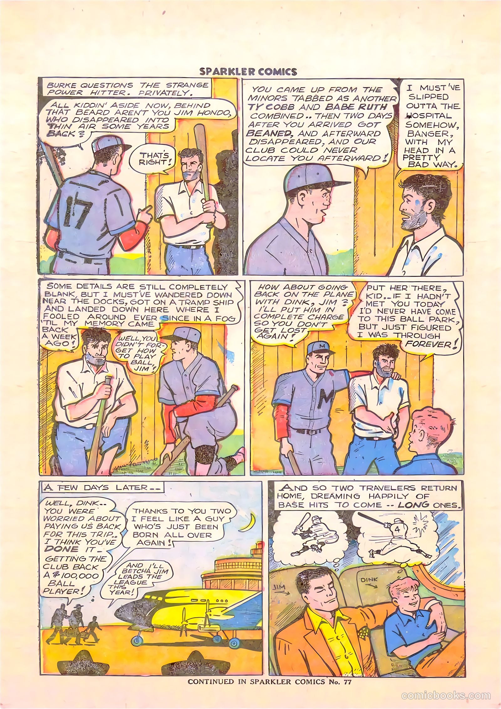 Sparkler Comics #76 (1948) — page 16 of 30