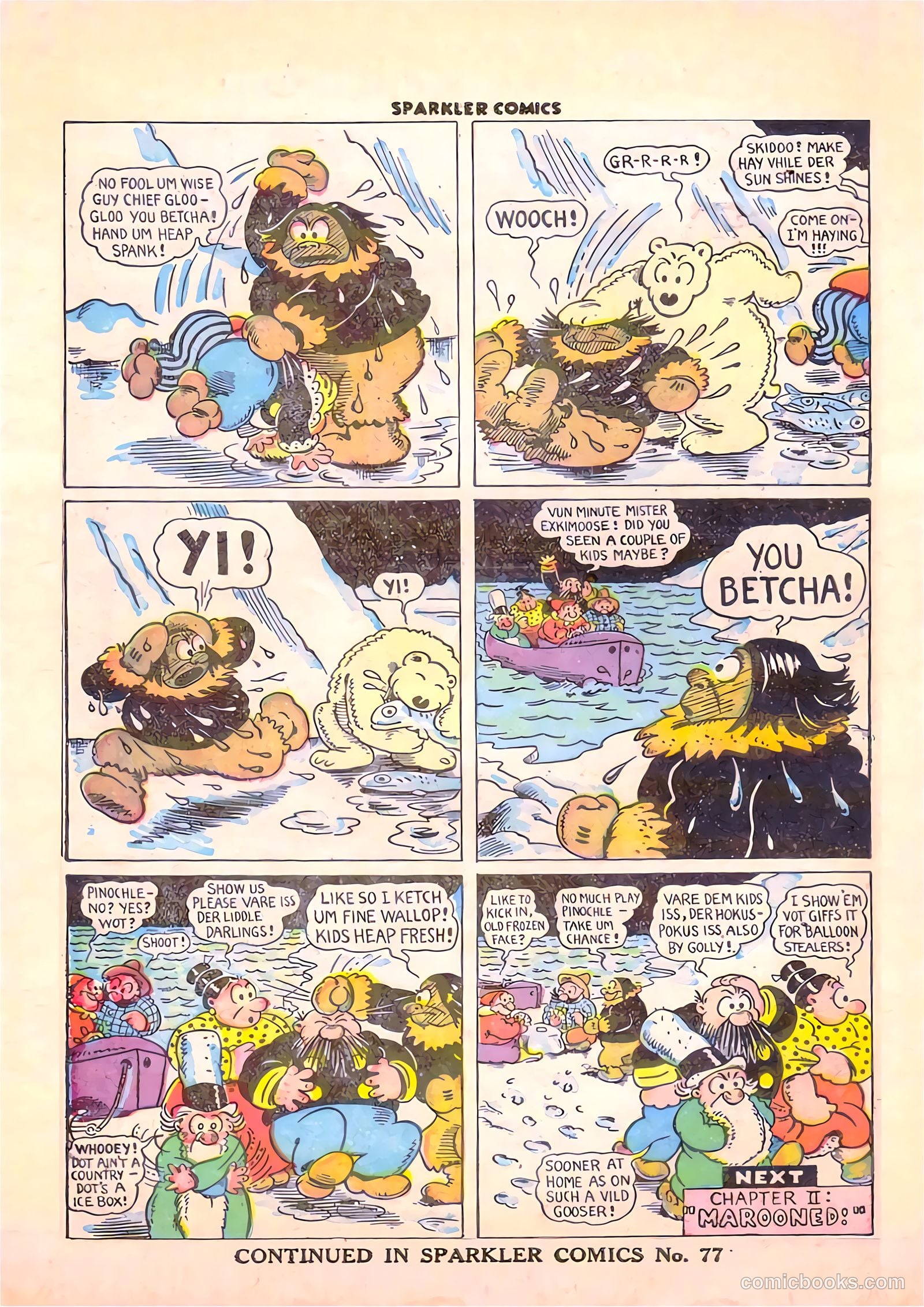 Sparkler Comics #76 (1948) — page 22 of 30