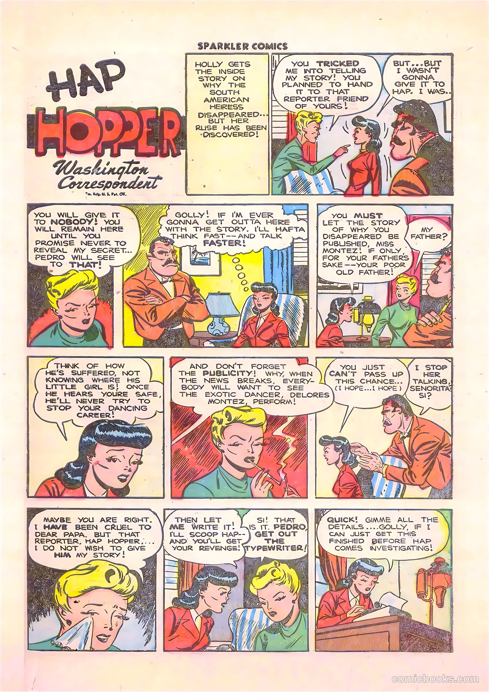Sparkler Comics #76 (1948) — page 23 of 30