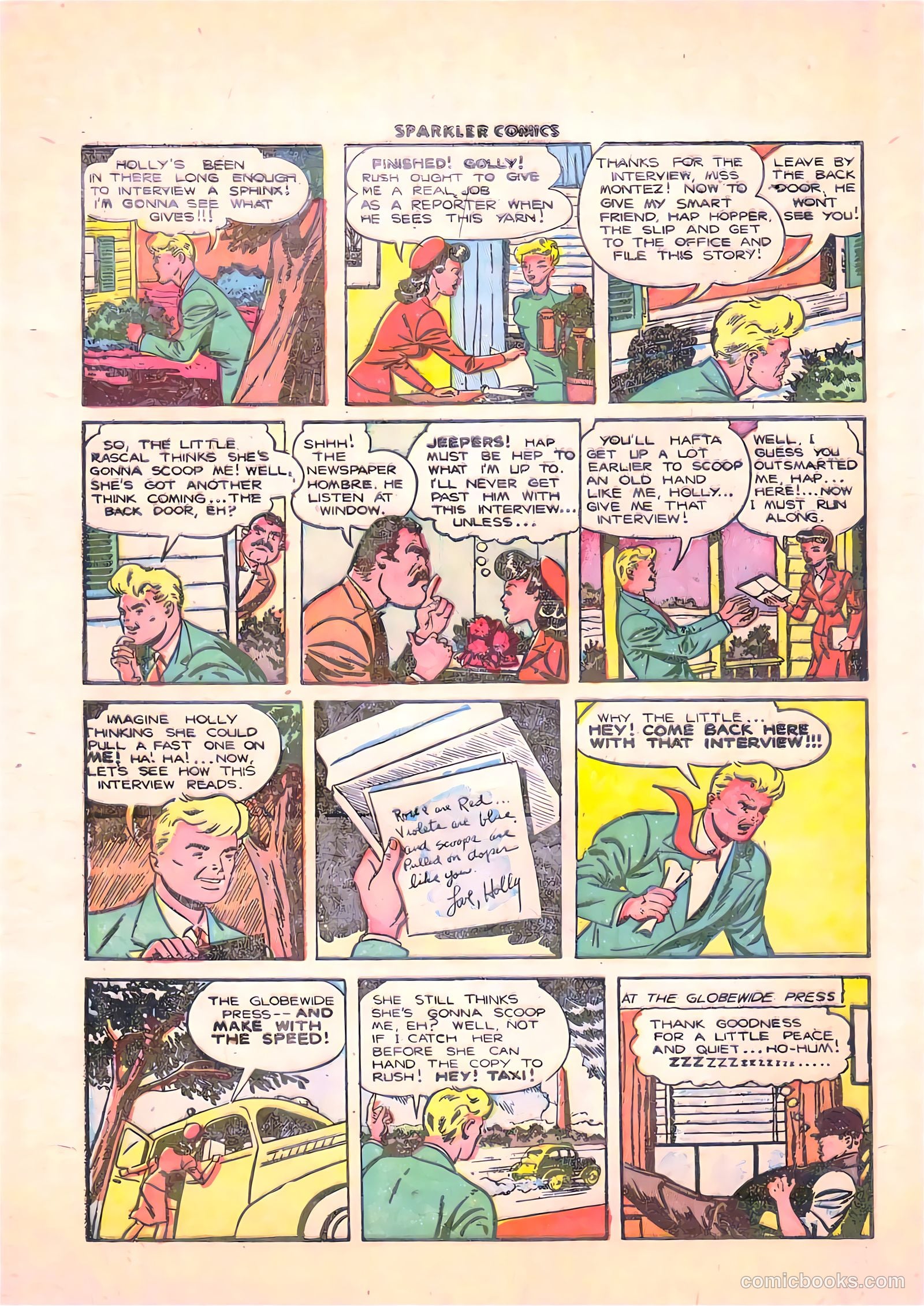 Sparkler Comics #76 (1948) — page 24 of 30