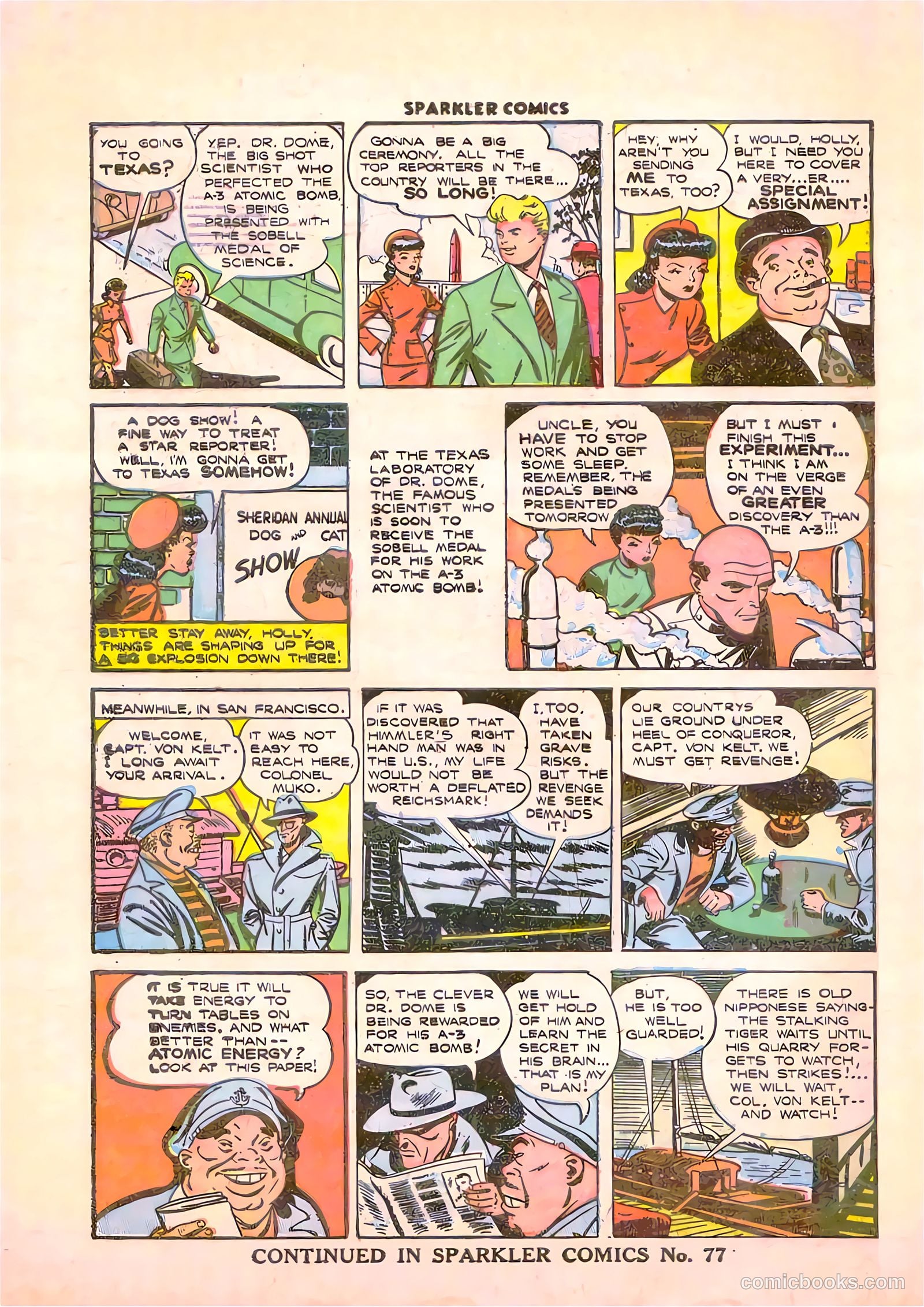 Sparkler Comics #76 (1948) — page 26 of 30