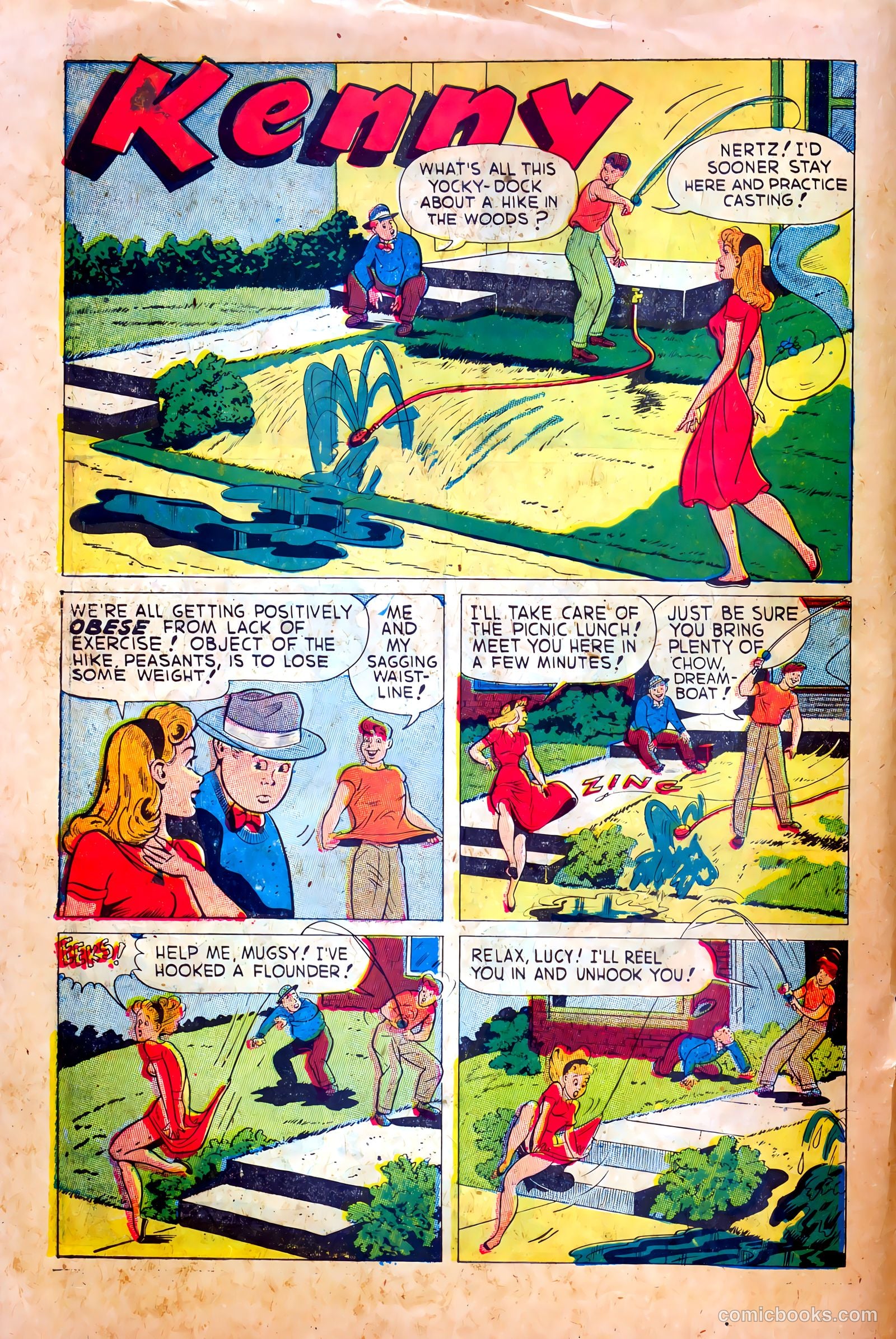 Lucy, The Real Gone Gal #3 — page 8 of 36